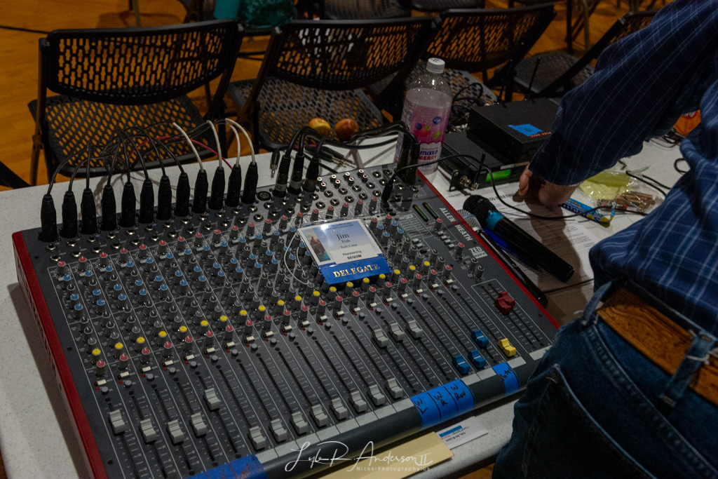 The soundboard was a delegate
