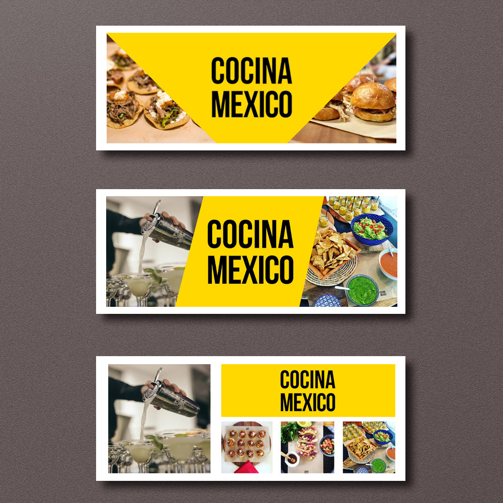 Cocina Mexico Facebook Banners