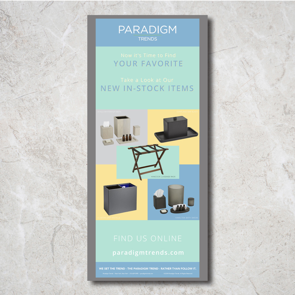 Paradigm Trends New Items Email Mock-Up