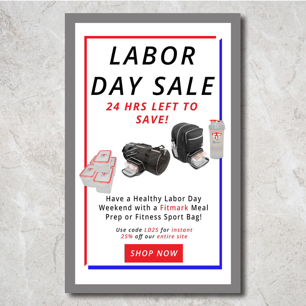 Fitmark Bags Labor Day Sale Email