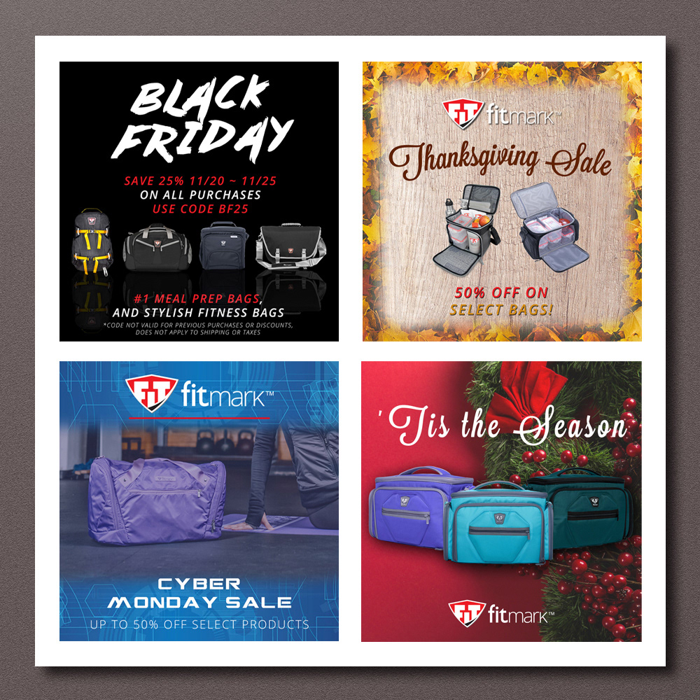 Fitmark Holiday Sale Posts