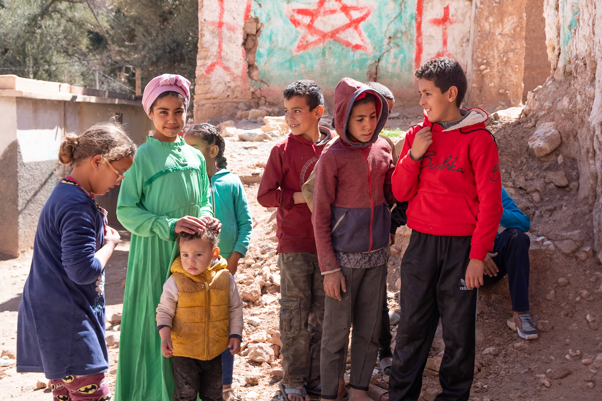 Village children