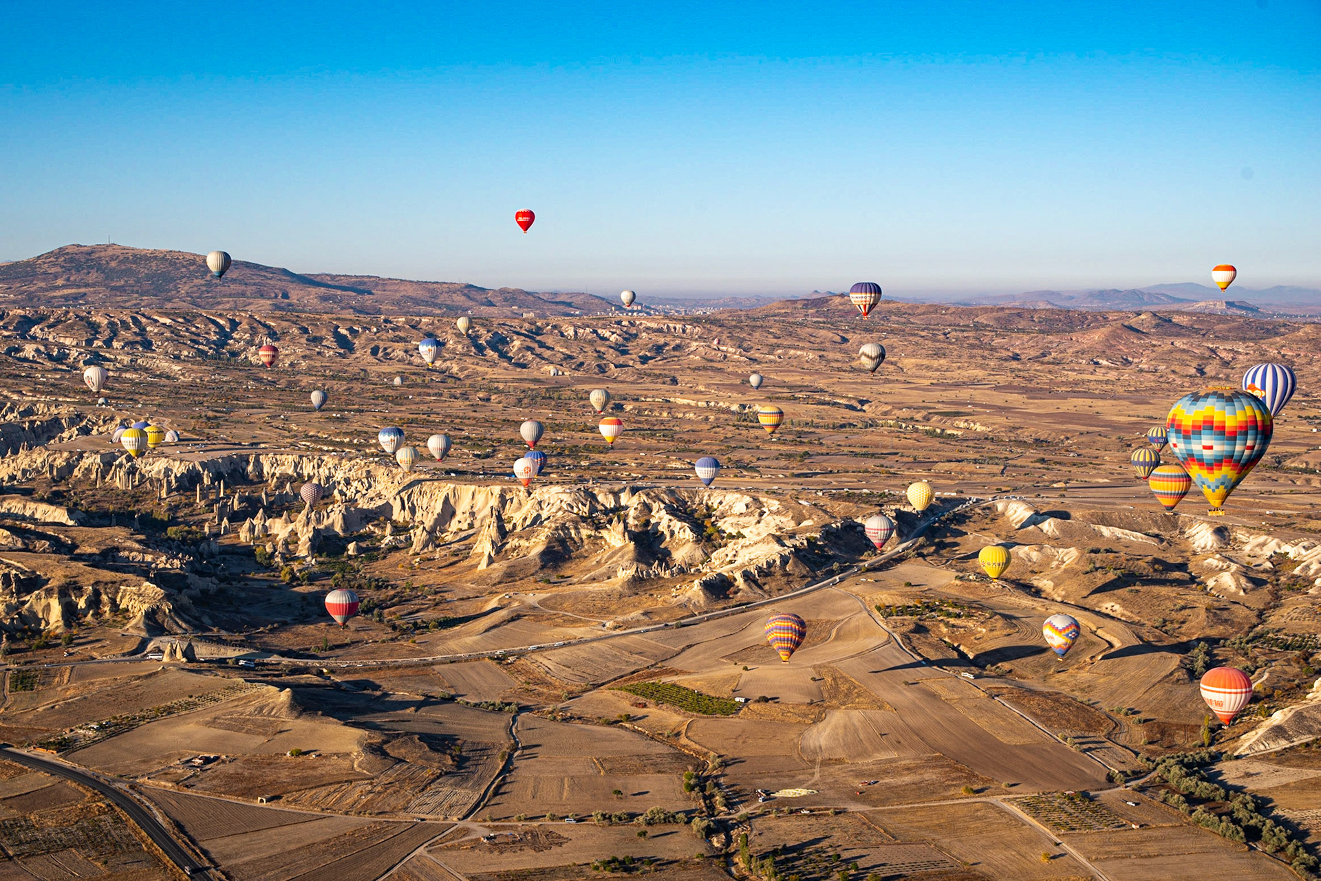 Balloons in Cappadocia