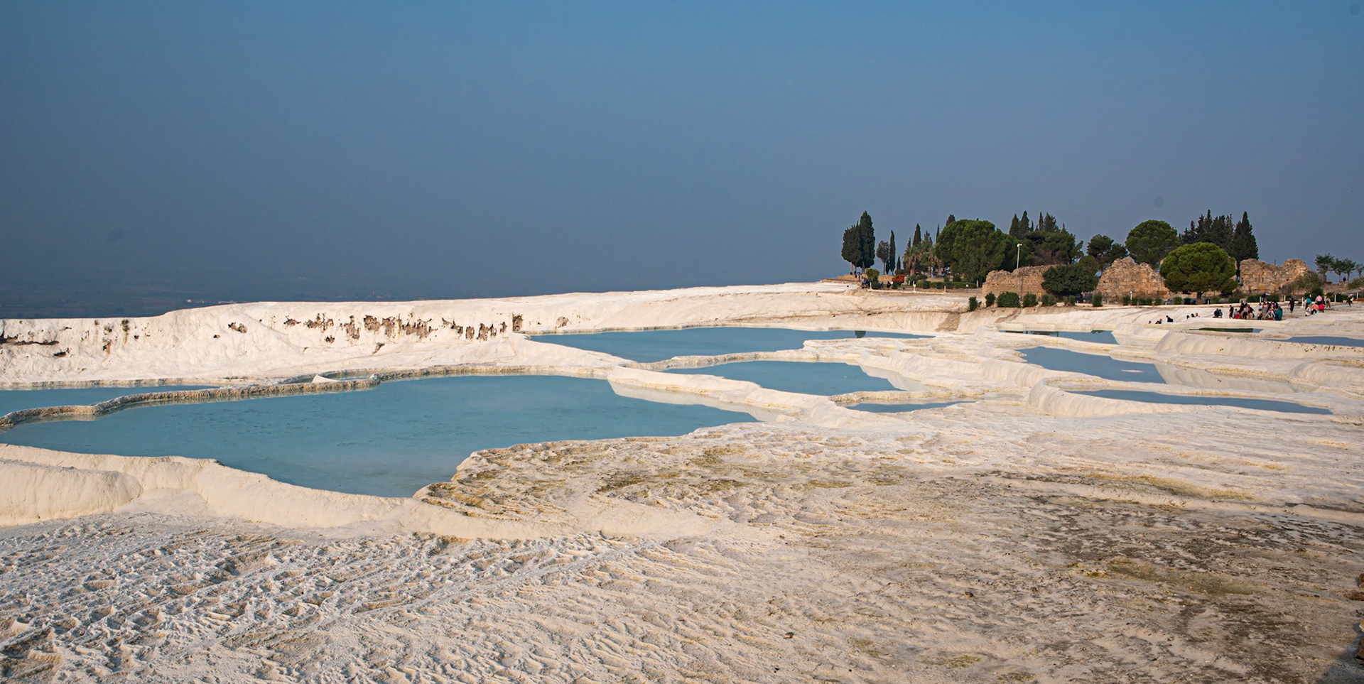 Shallow pools of calca, Pamukkale