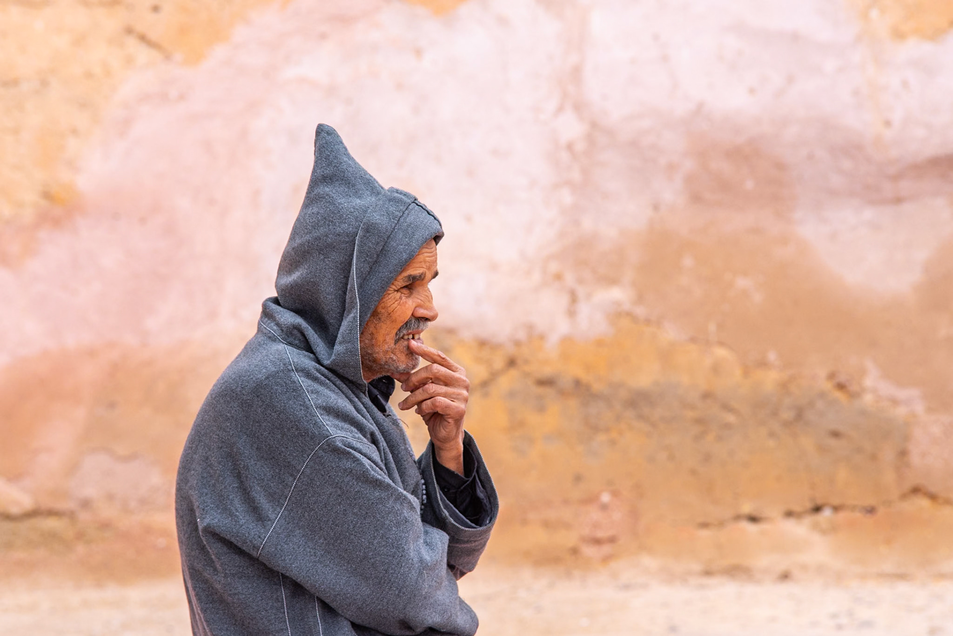 A man contemplating, Taroudant