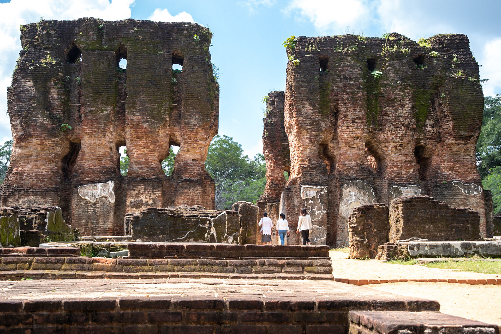 Ruins of the Royal Palace at Polonnaruwa