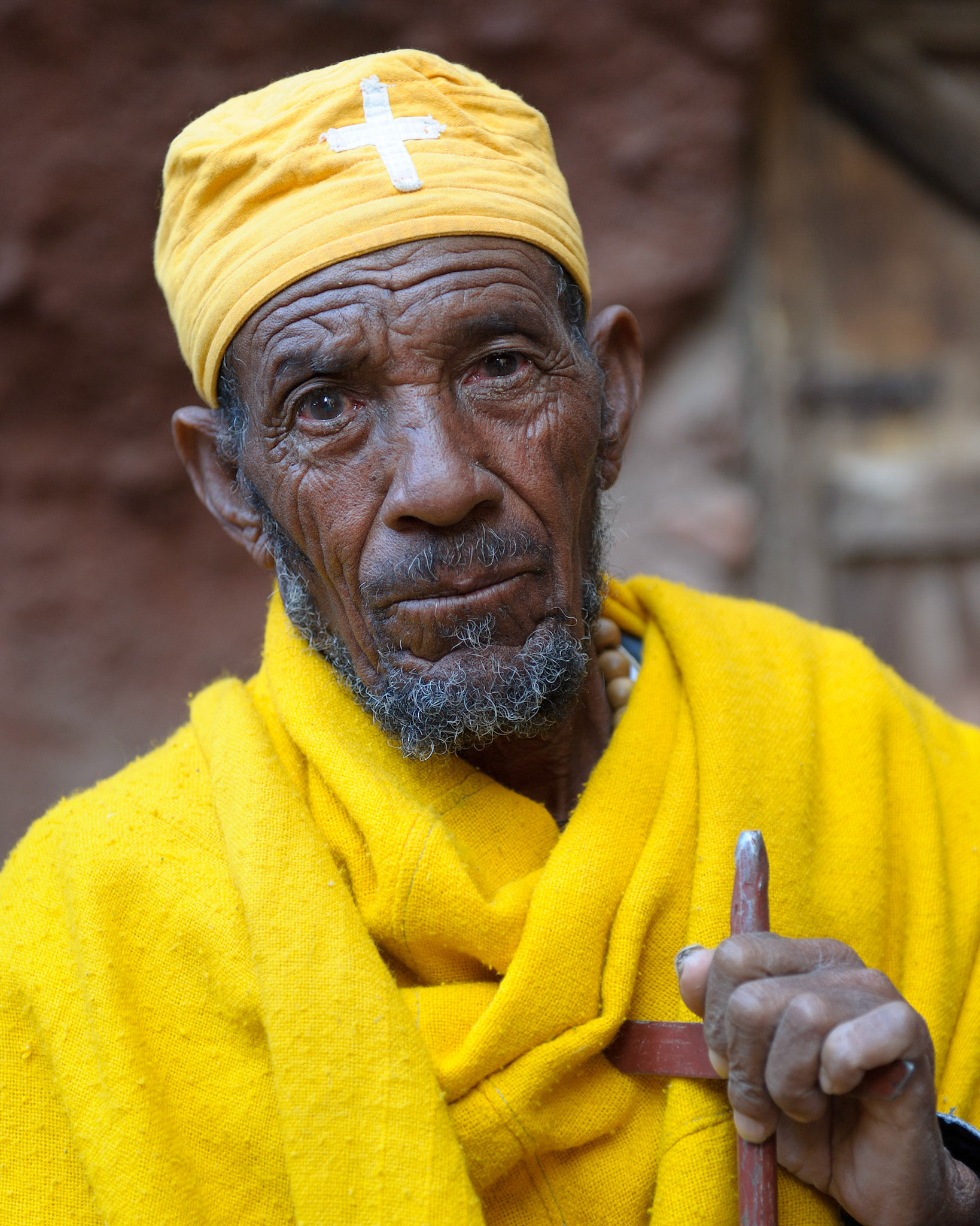 Lalibela Monk - Lalibela, Ethiopia
