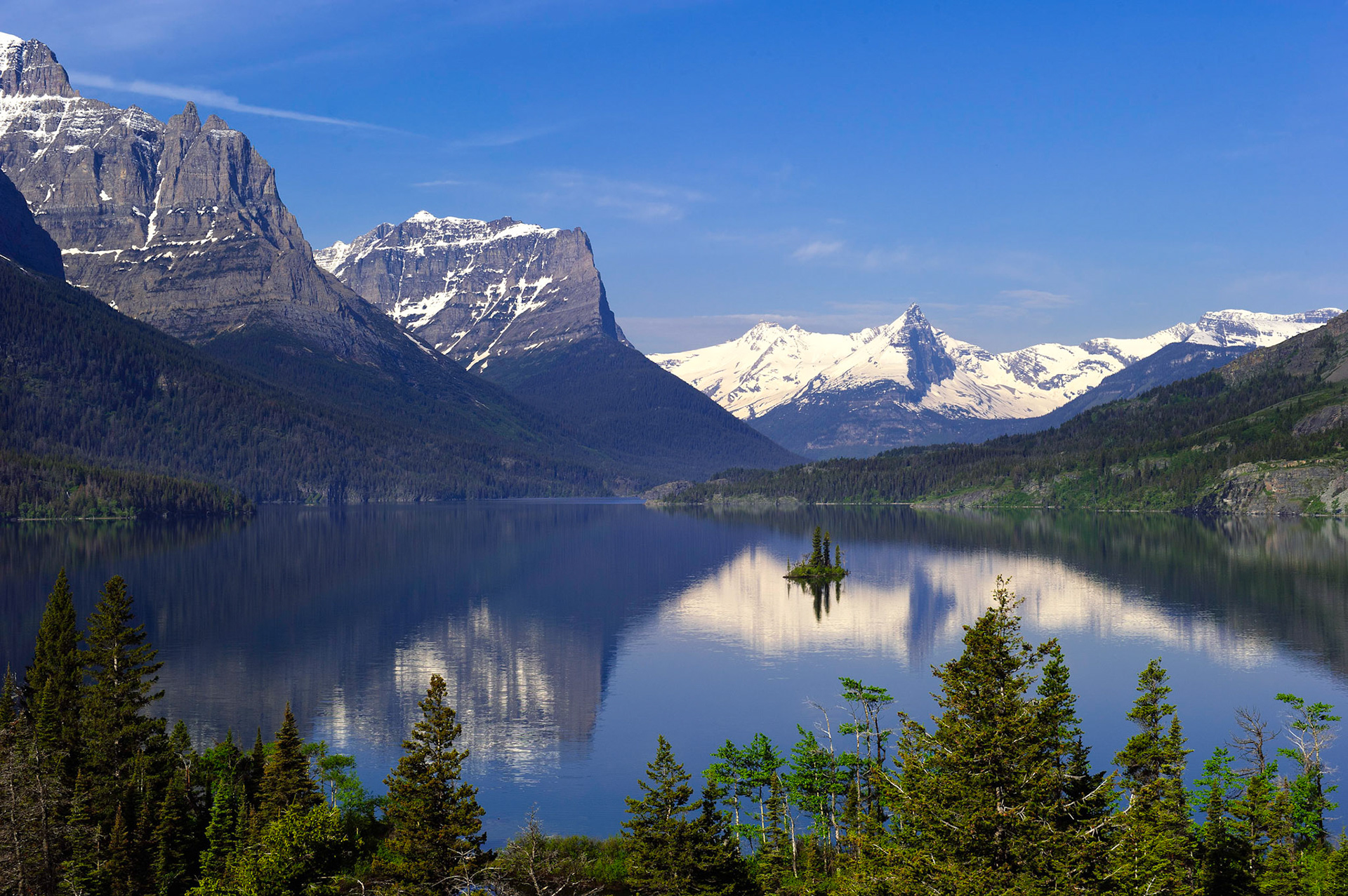 Saint Mary Lake - Glacier National Park, Montana