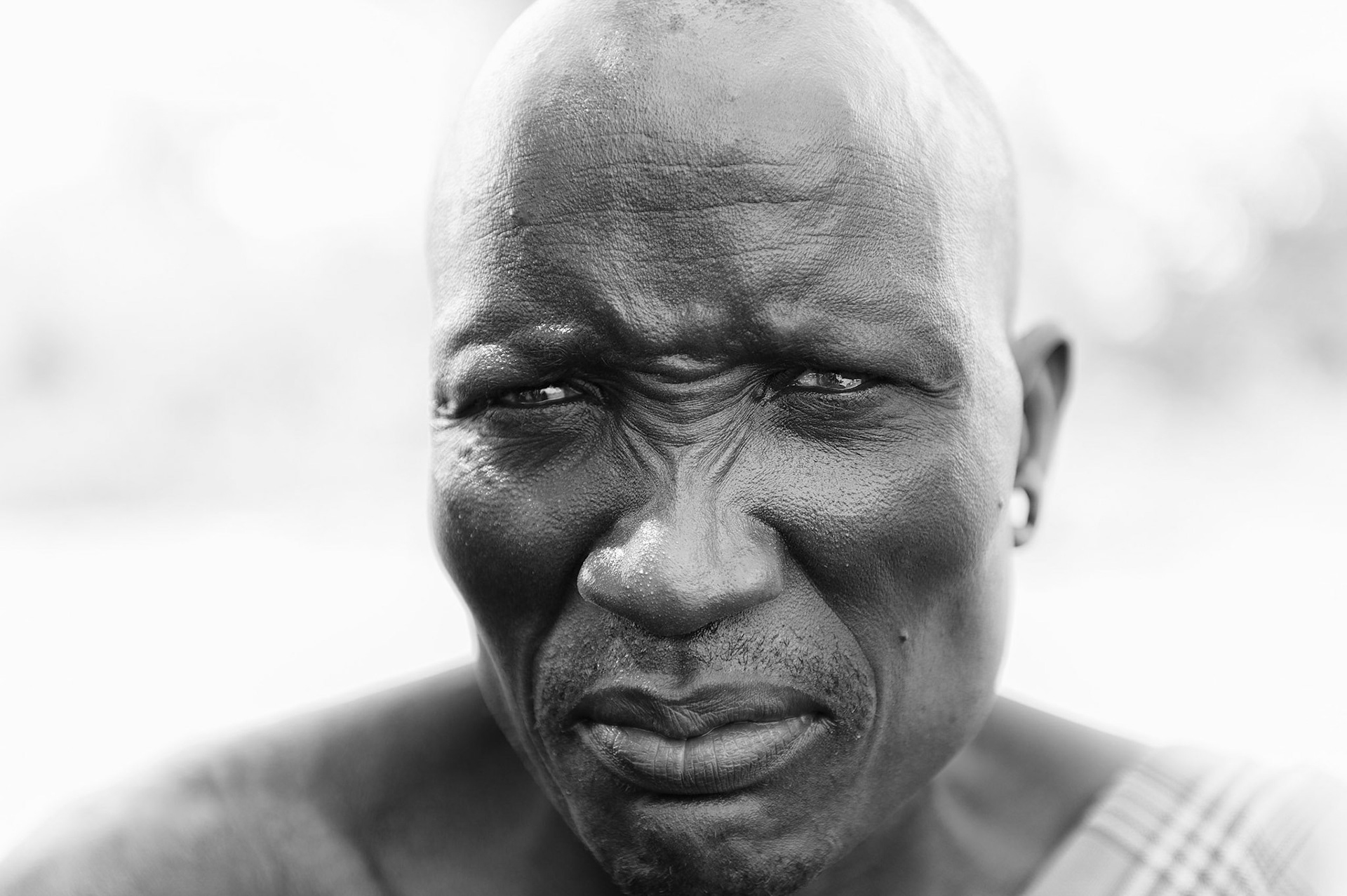 Mursi Man - Mursi Village, Ethiopia