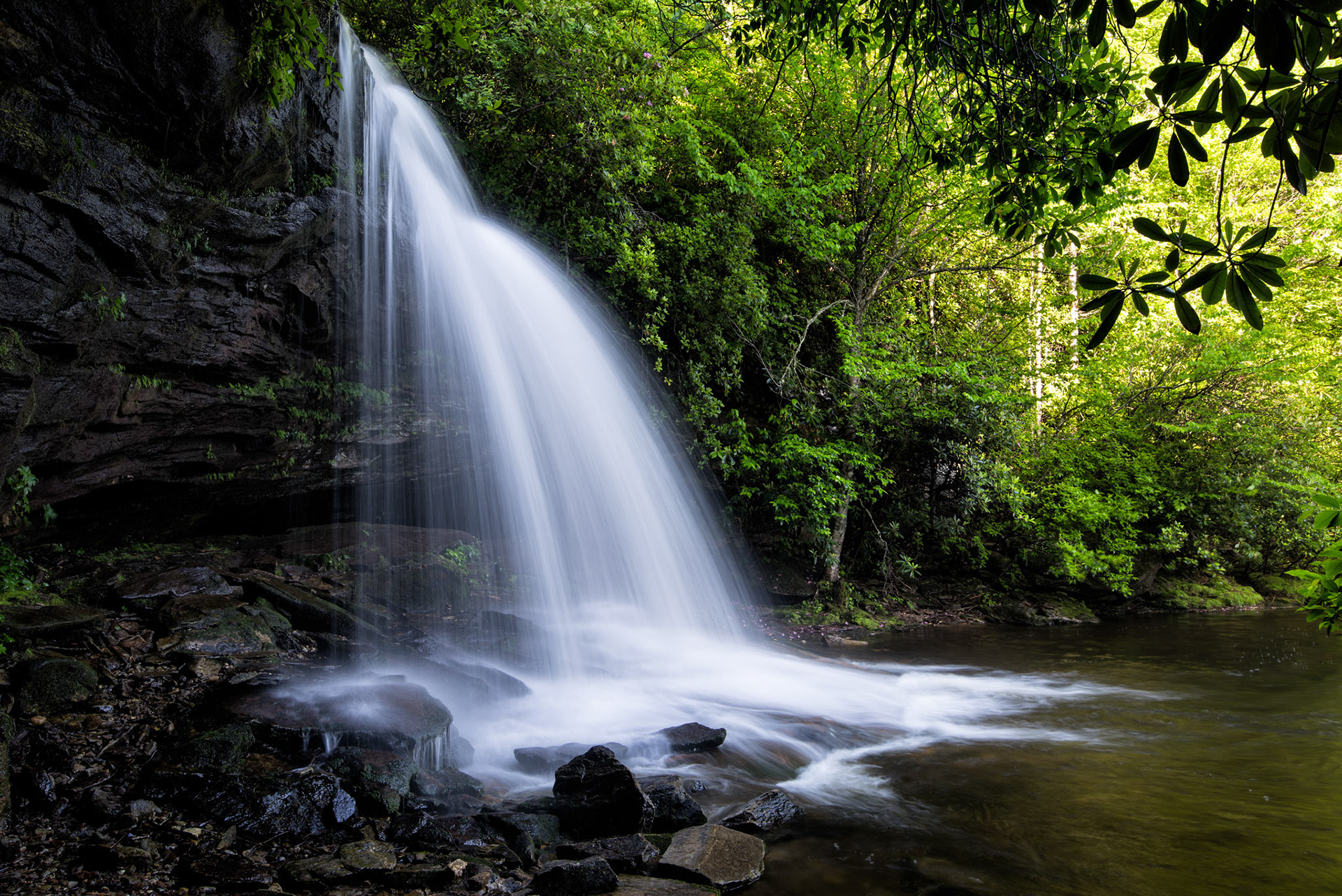 School House Falls- Nantahala National Forest, North Carolina