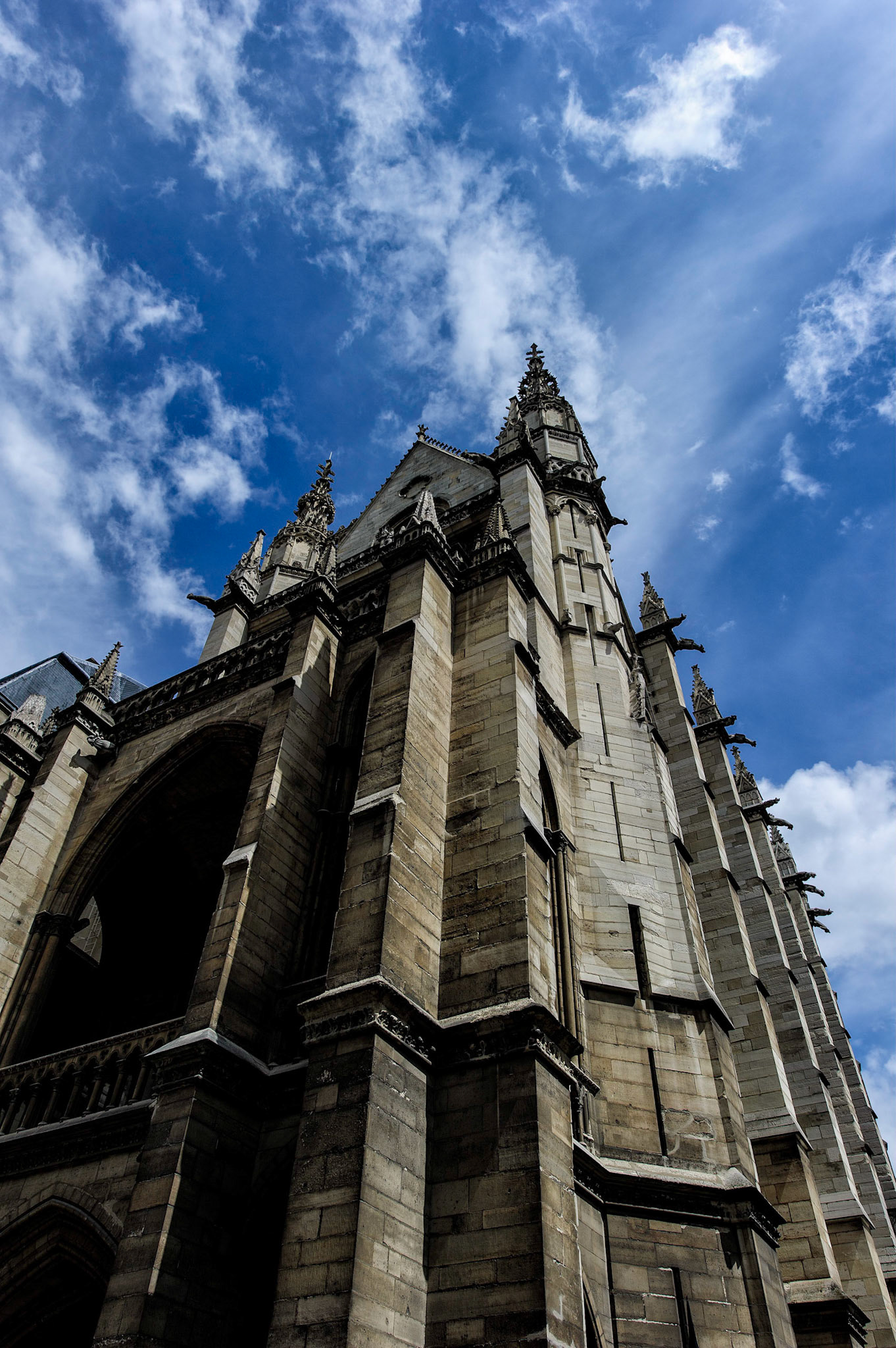 Spire of Sainte Chapelle - Paris, France