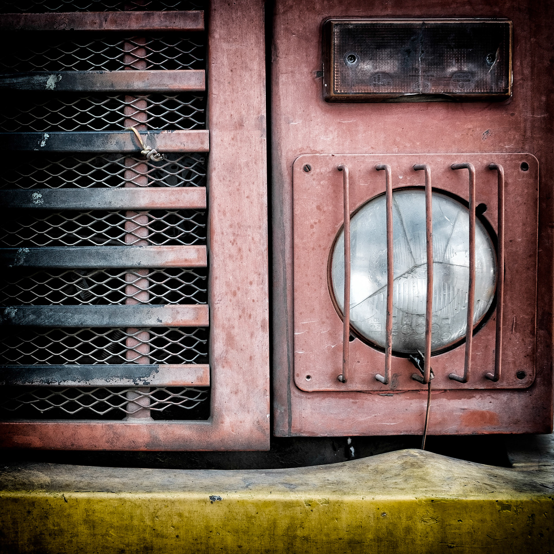 City Bus Headlight - Addis Ababa, Ethiopia