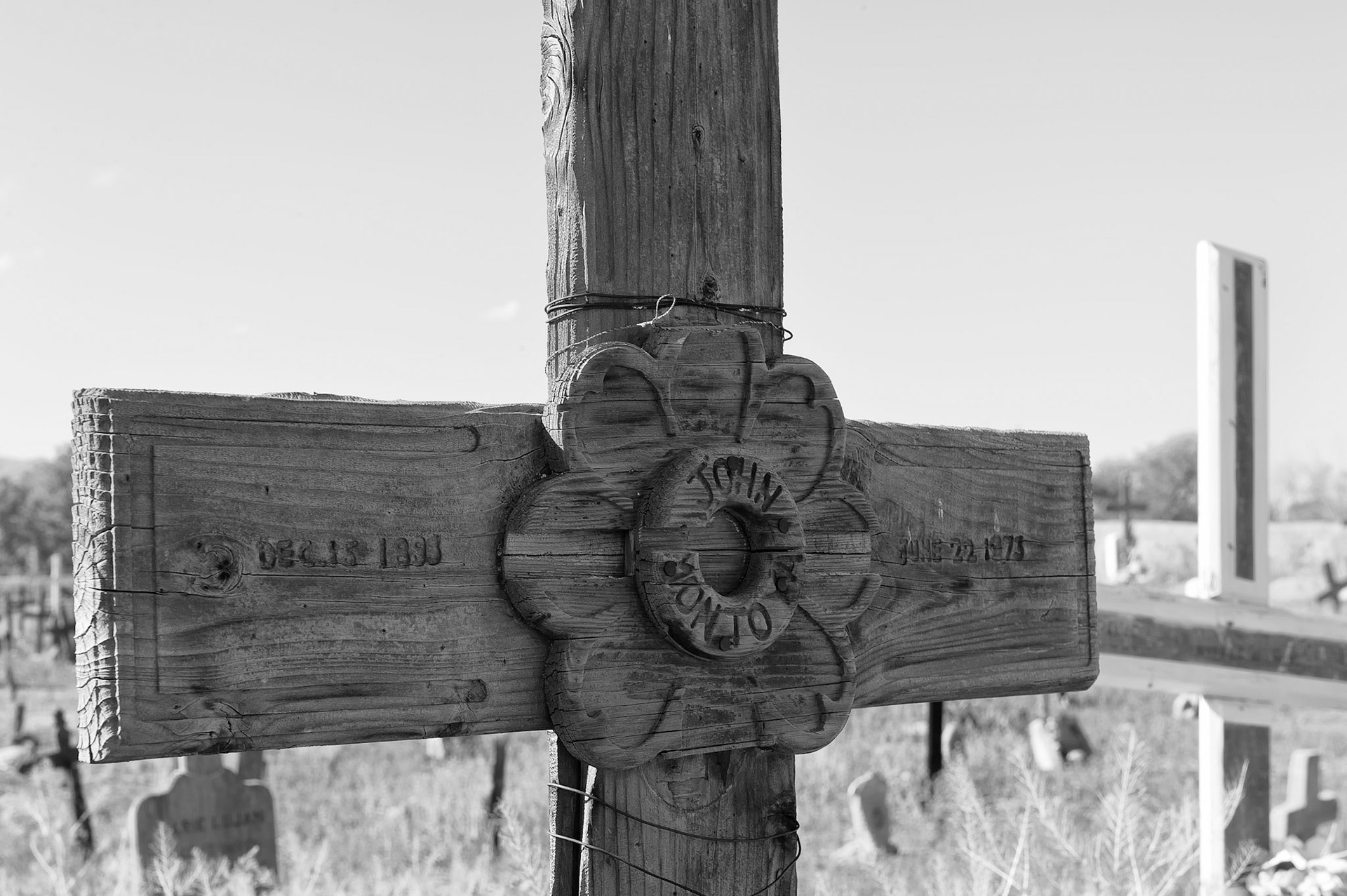 Wooden Cross - Taos Pueblo, New Mexico