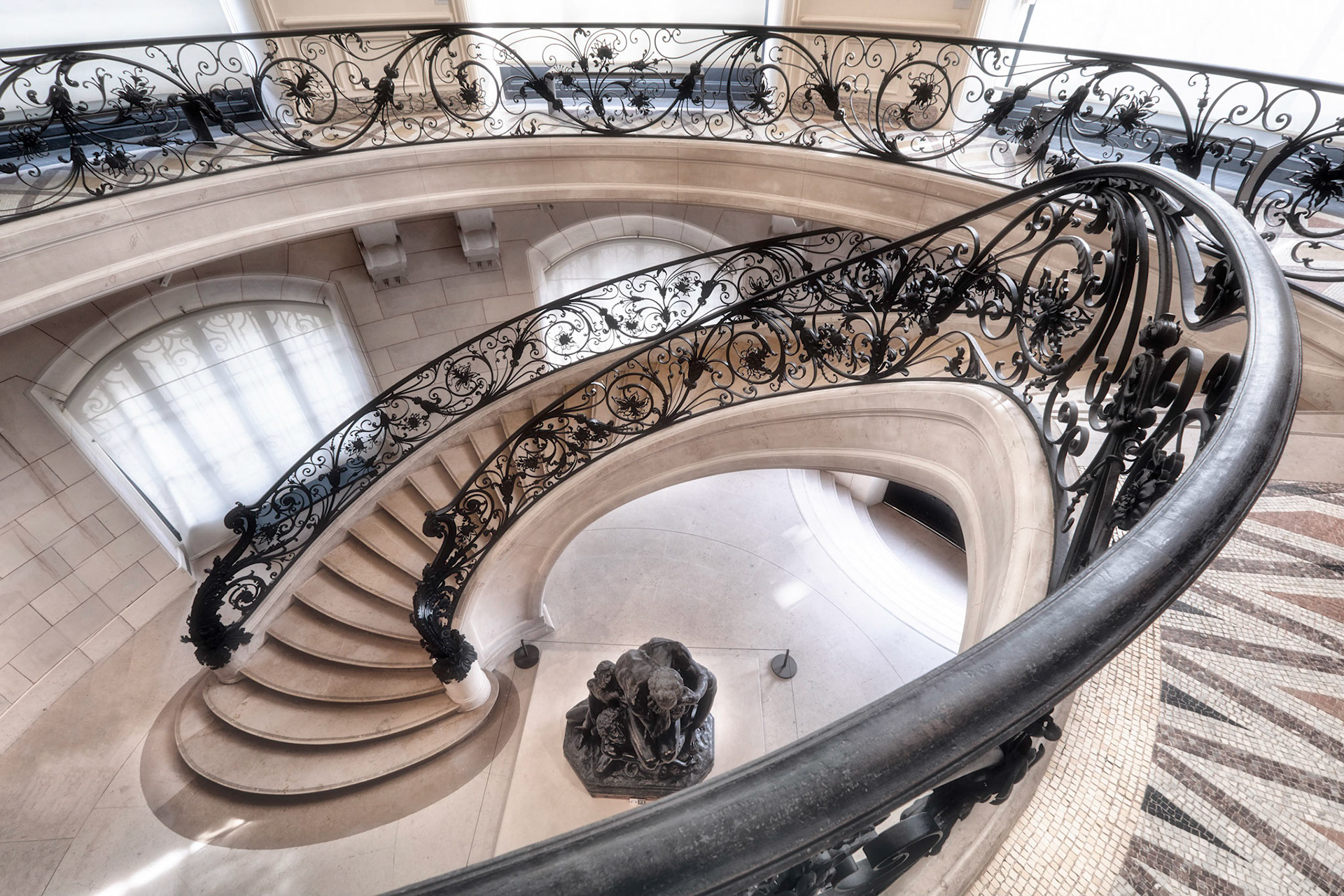 Petit Palais Stairway - Paris, France