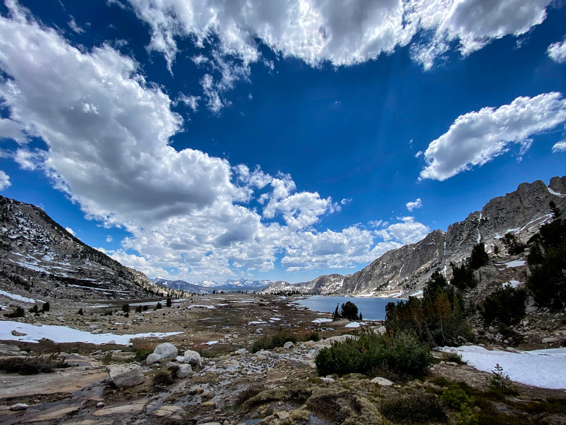 PCT: Silver Pass Lake, Sierra National Forest, CA