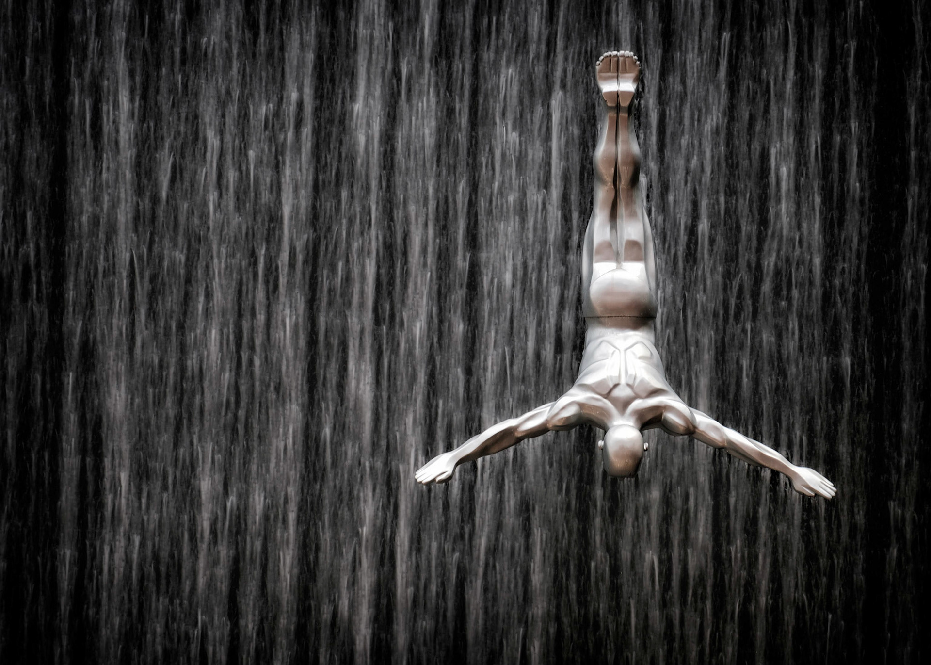 Water Wall  - Dubai, UAE