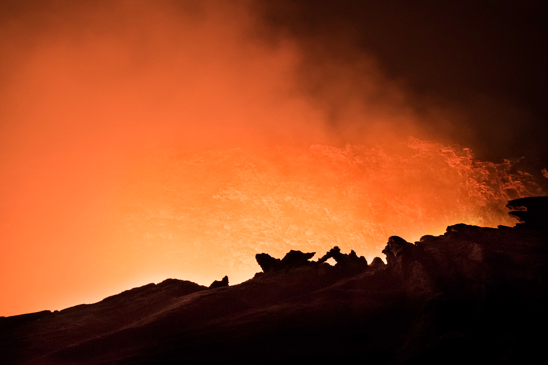 Old Crater - Erta Ale, Danakil Depression, Ethiopia