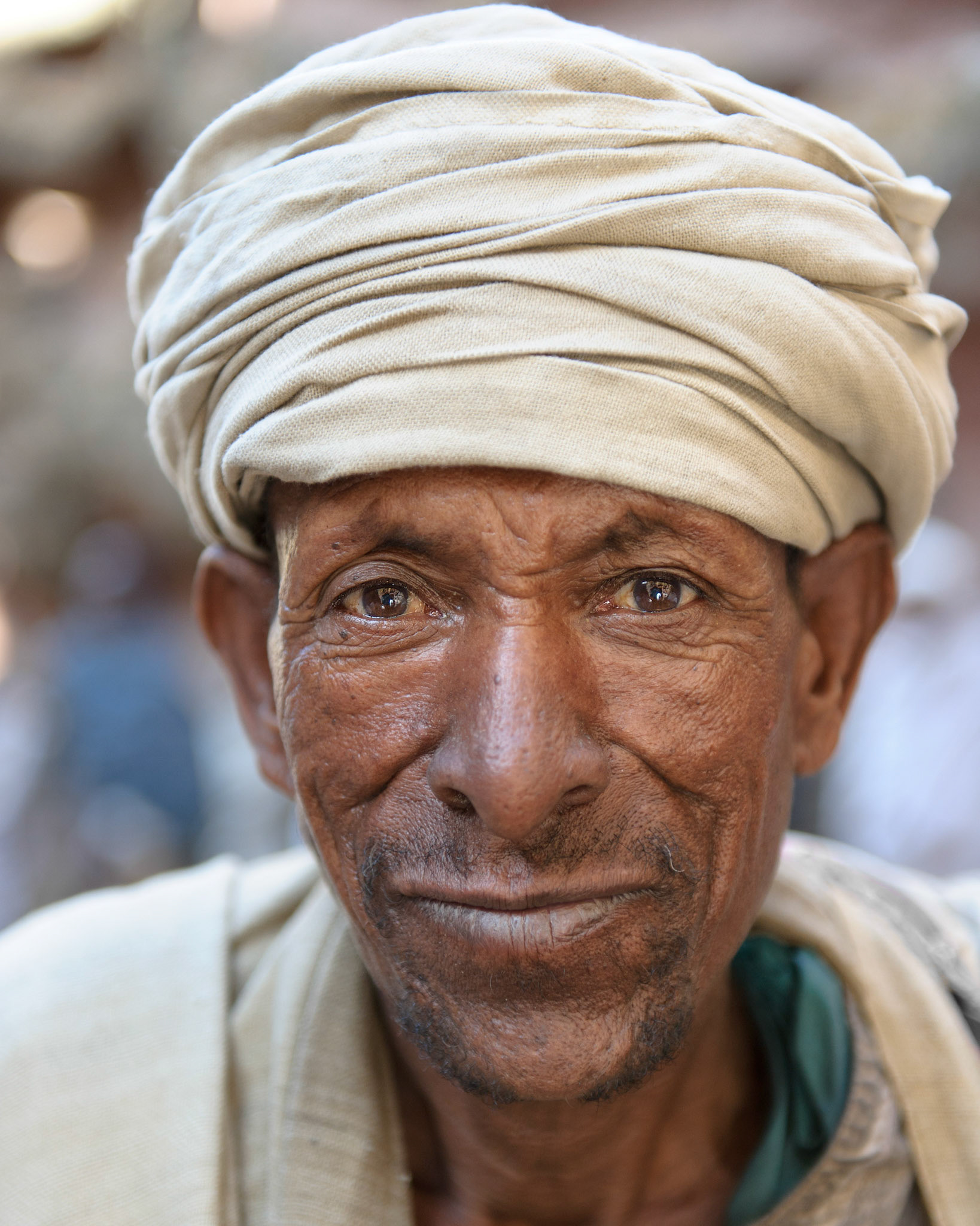 Pilgrim with Turban - Lalibela, Ethiopia