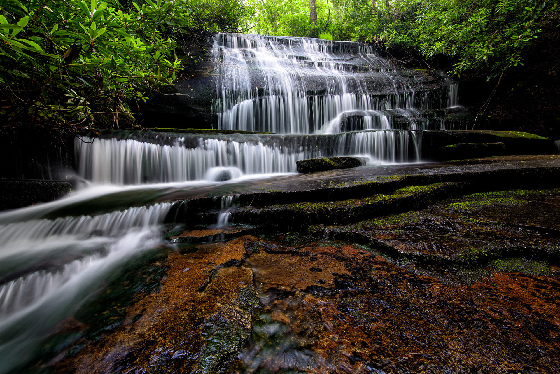 Grogan Falls - Brevard, North Carolina