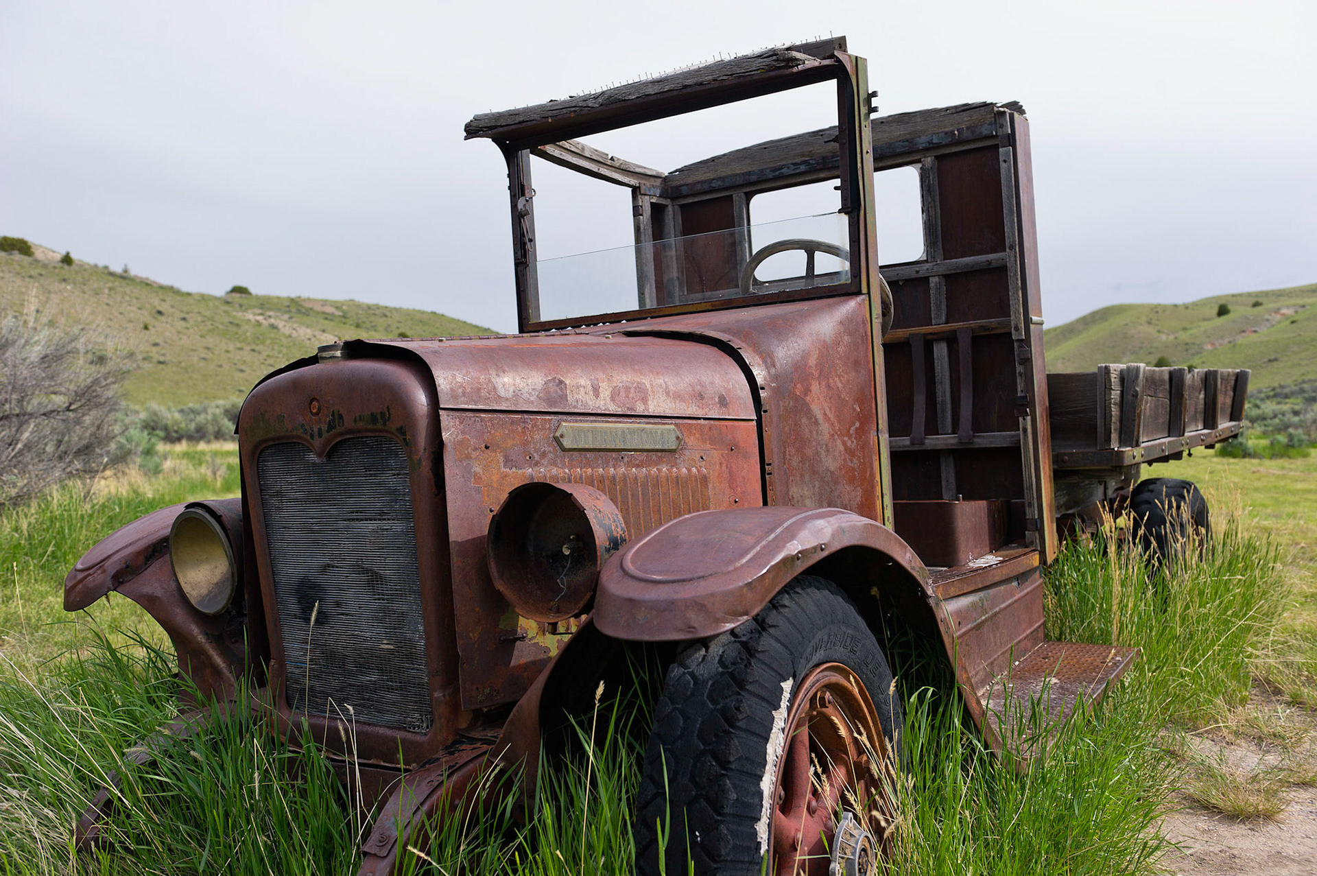 Old International Truck - Bannack, Montana