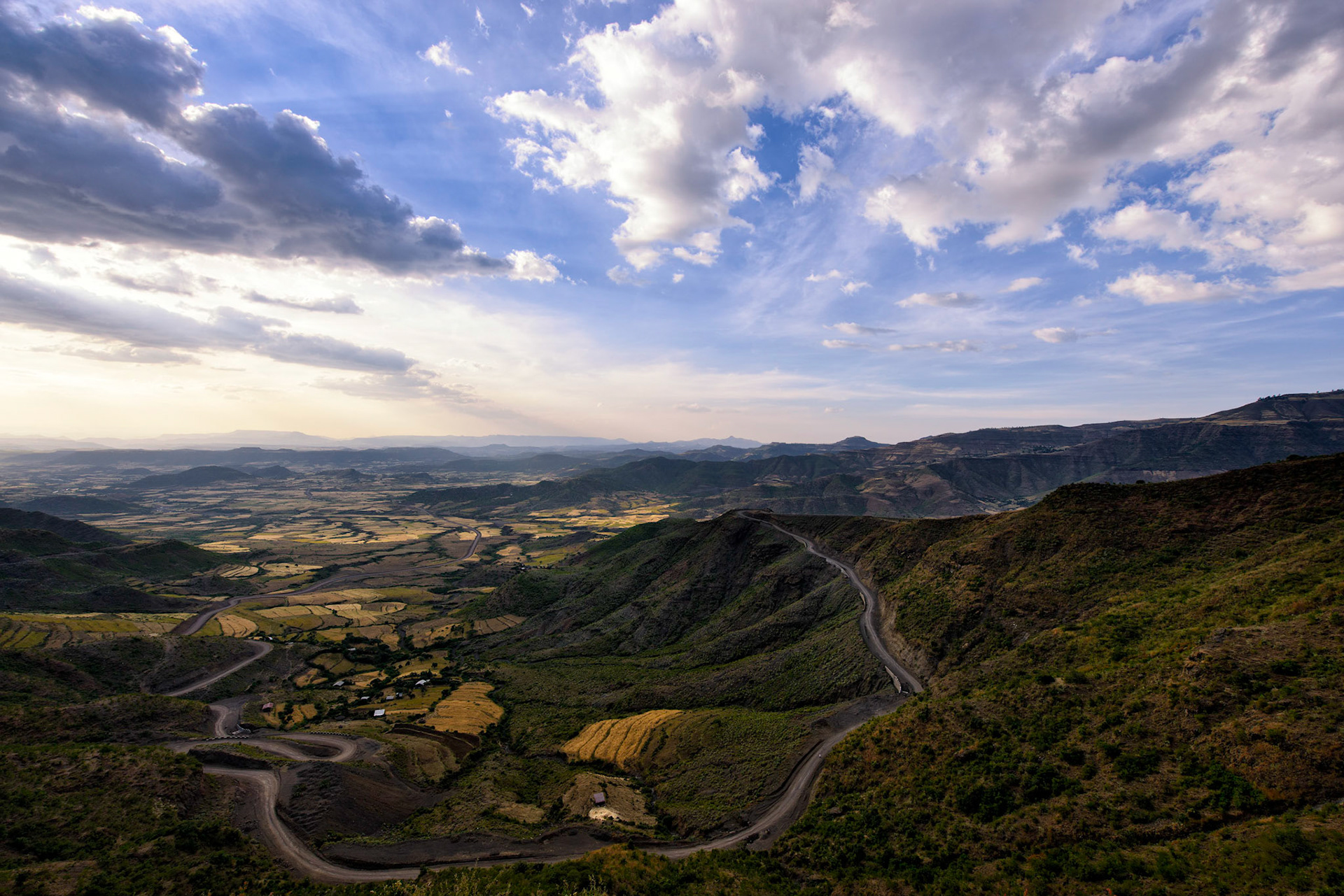 Road to Lalibella , Ethiopia
