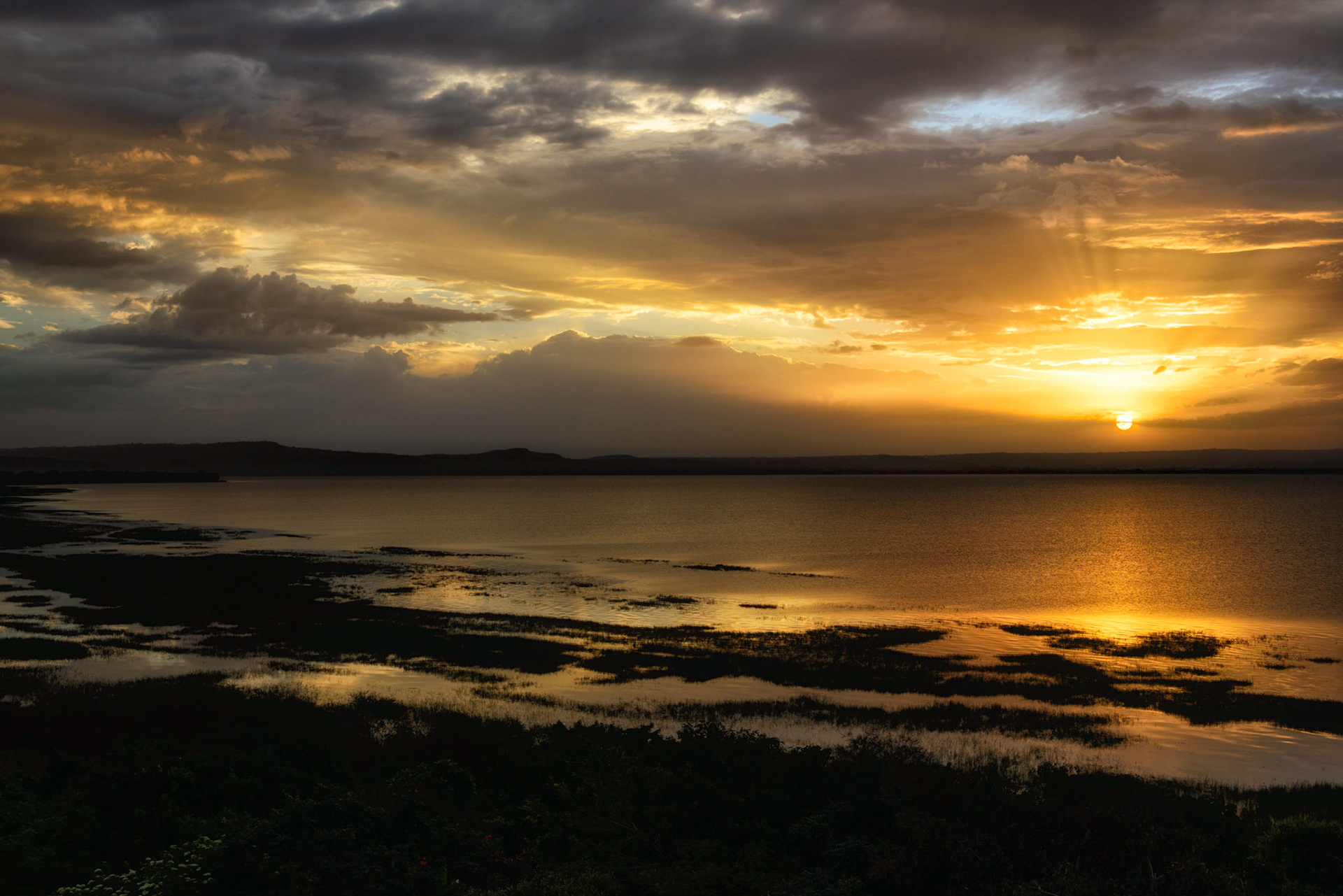 Sunset Lake Hawassa - Southern Nations, Ethiopia