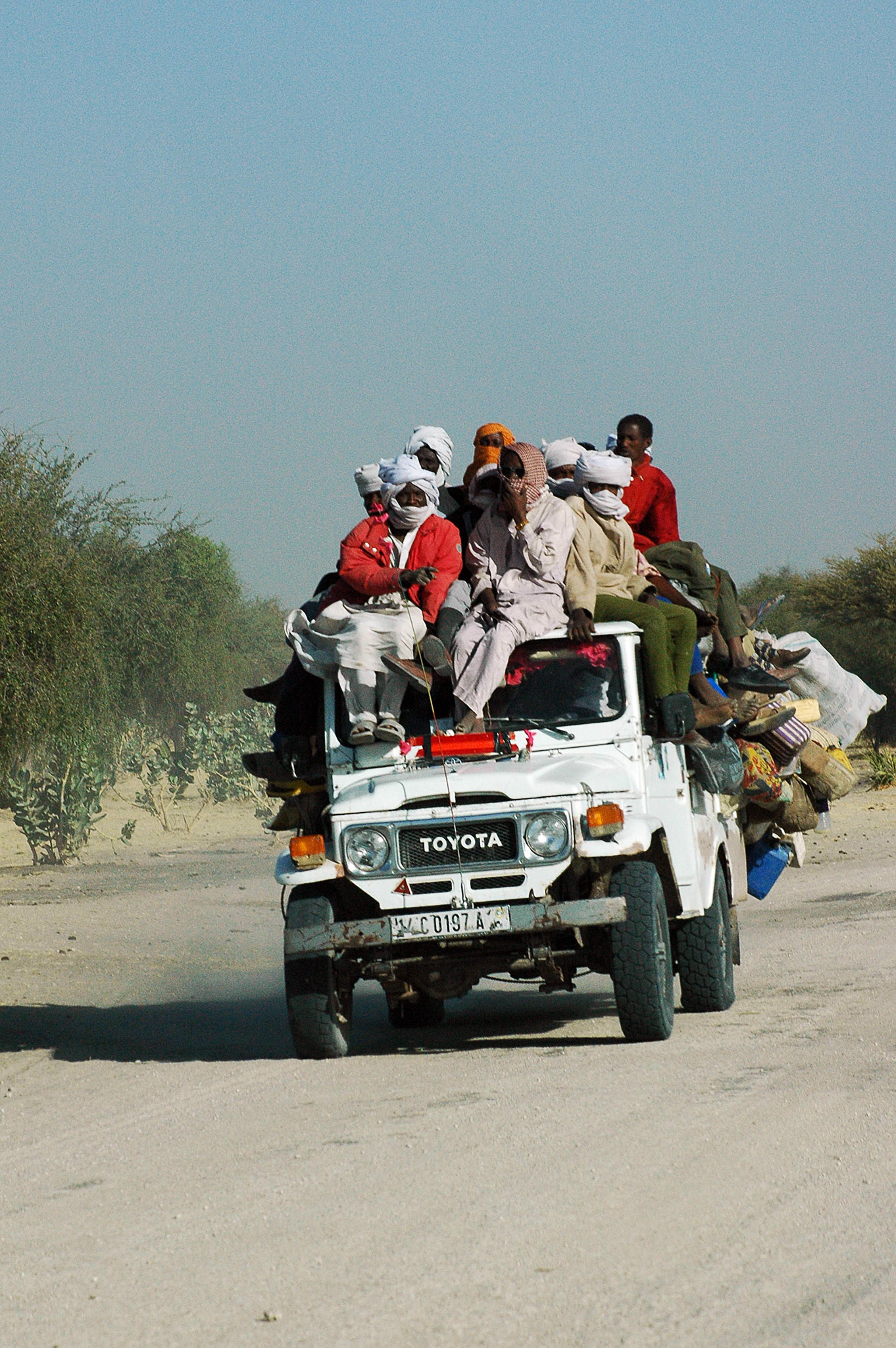 Bush Taxi - Near Abeche, Chad