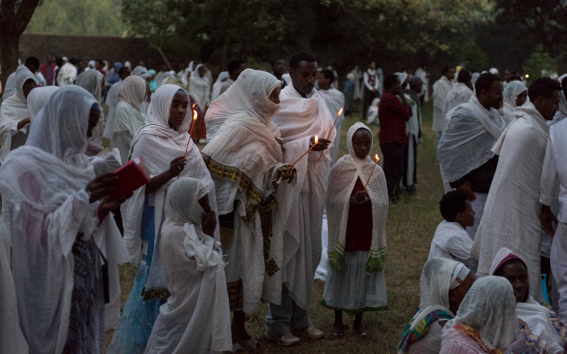 Timket Overnight Vigil 2 - Fasildes Bath, Gondar, Ethiopia
