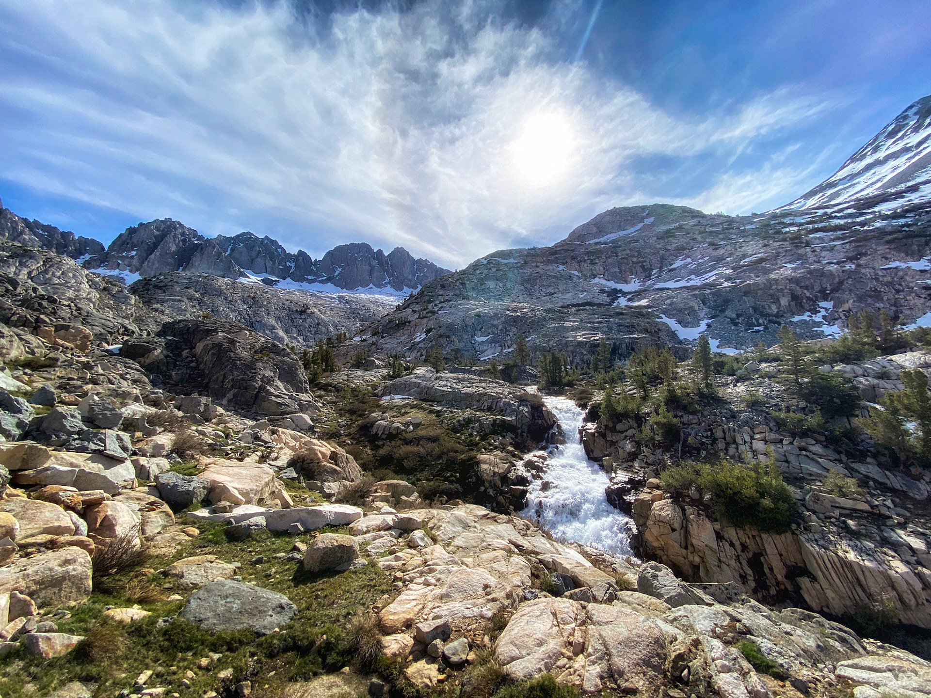 PCT: Palisades Creek, Kings Canyon National Park, CA