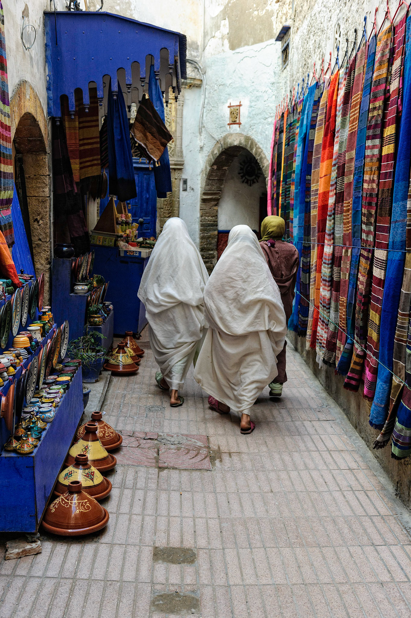 Women in White - Essaouira, Morocco