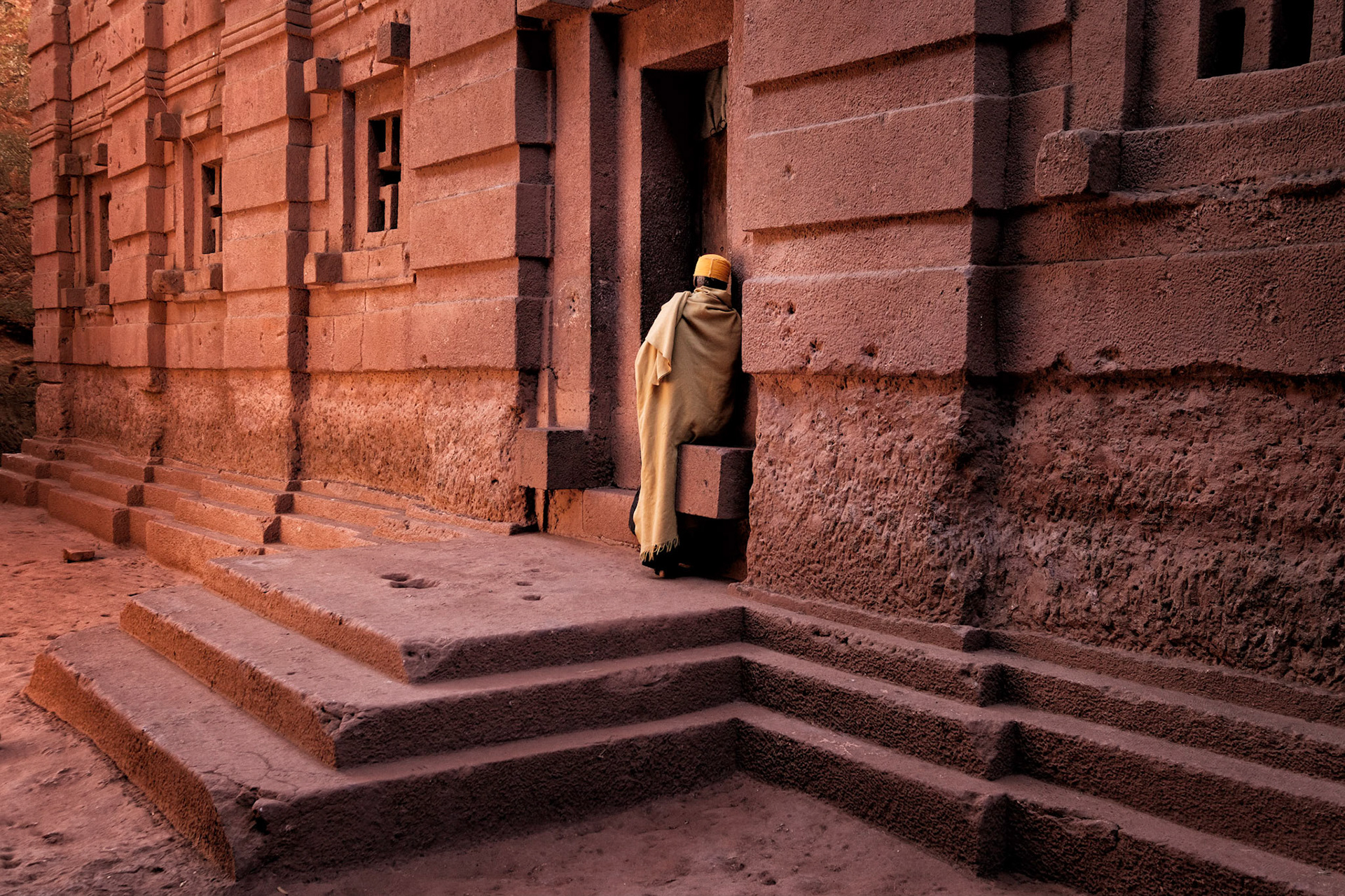 Monk at Bet Amanuel - Lalibela, Ethiopia