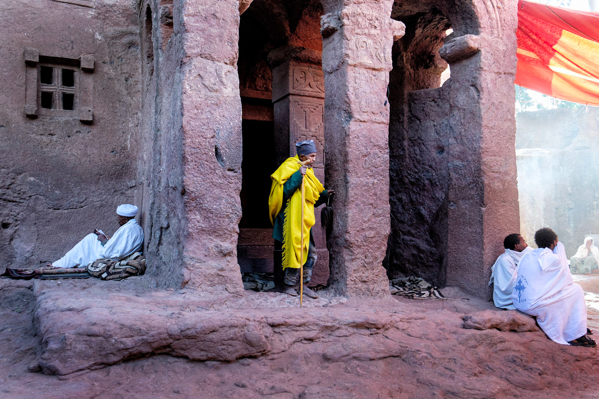 Monk at Bet Maryam - Lalibela, Ethiopia