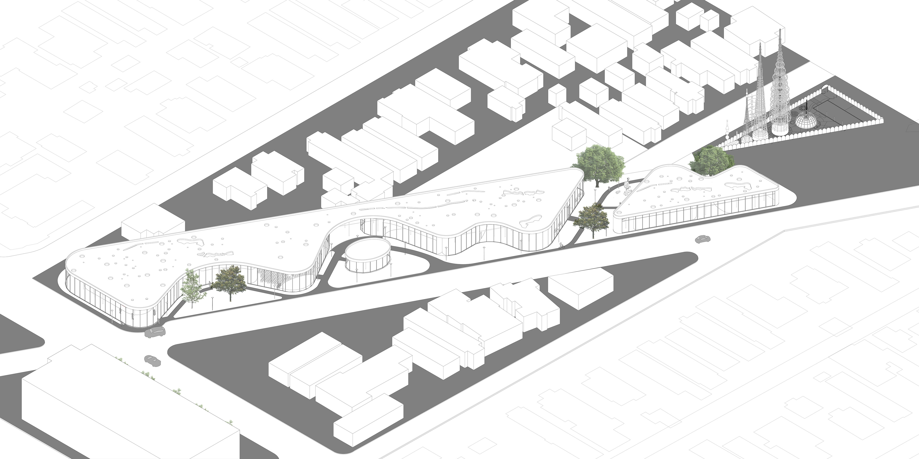 Site Axonometric