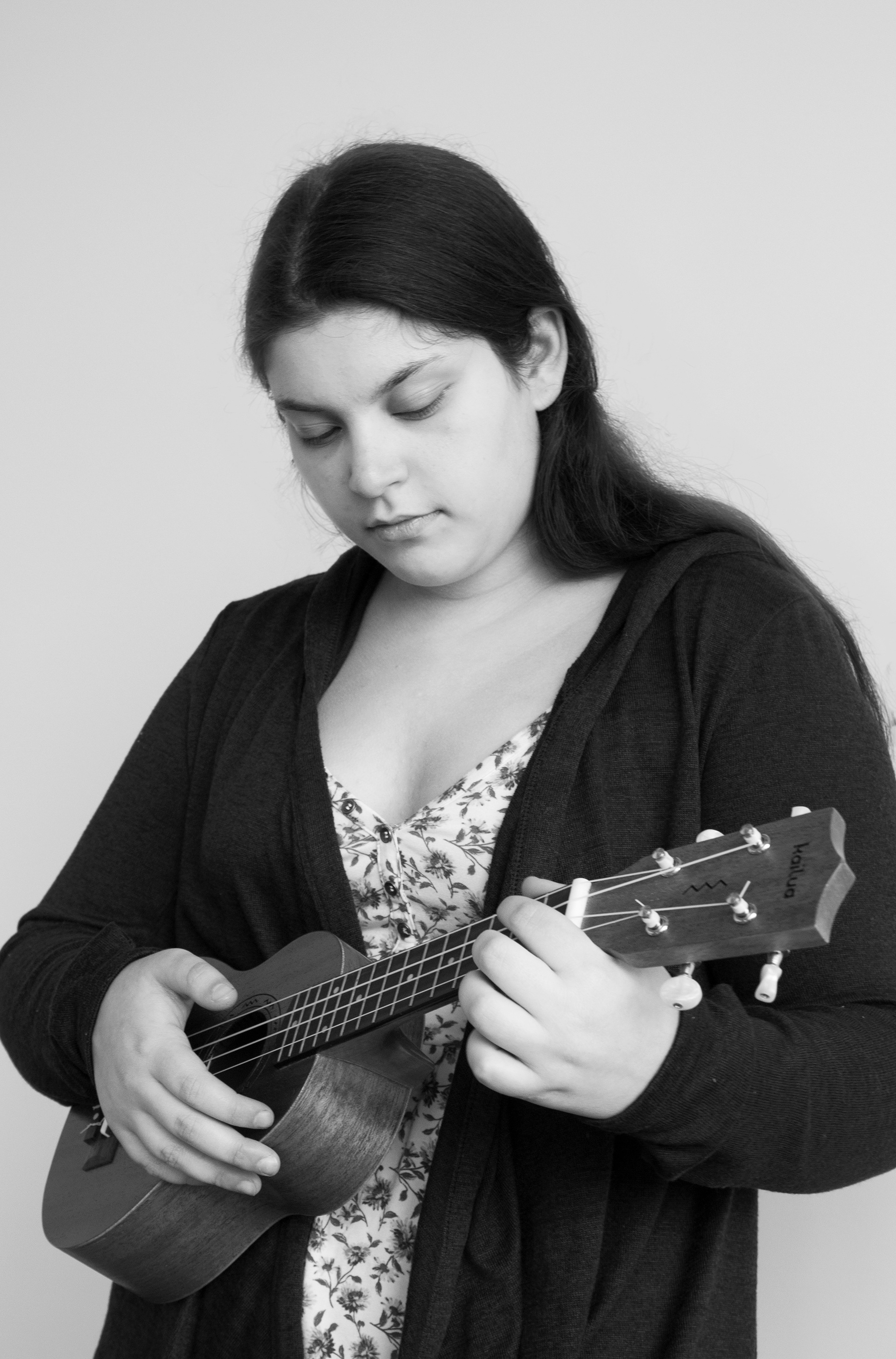 Ellie Wydra, Playing the Ukulele , Philadelphia, Summer 2018 (AP Photo/Courtney Mattson)
