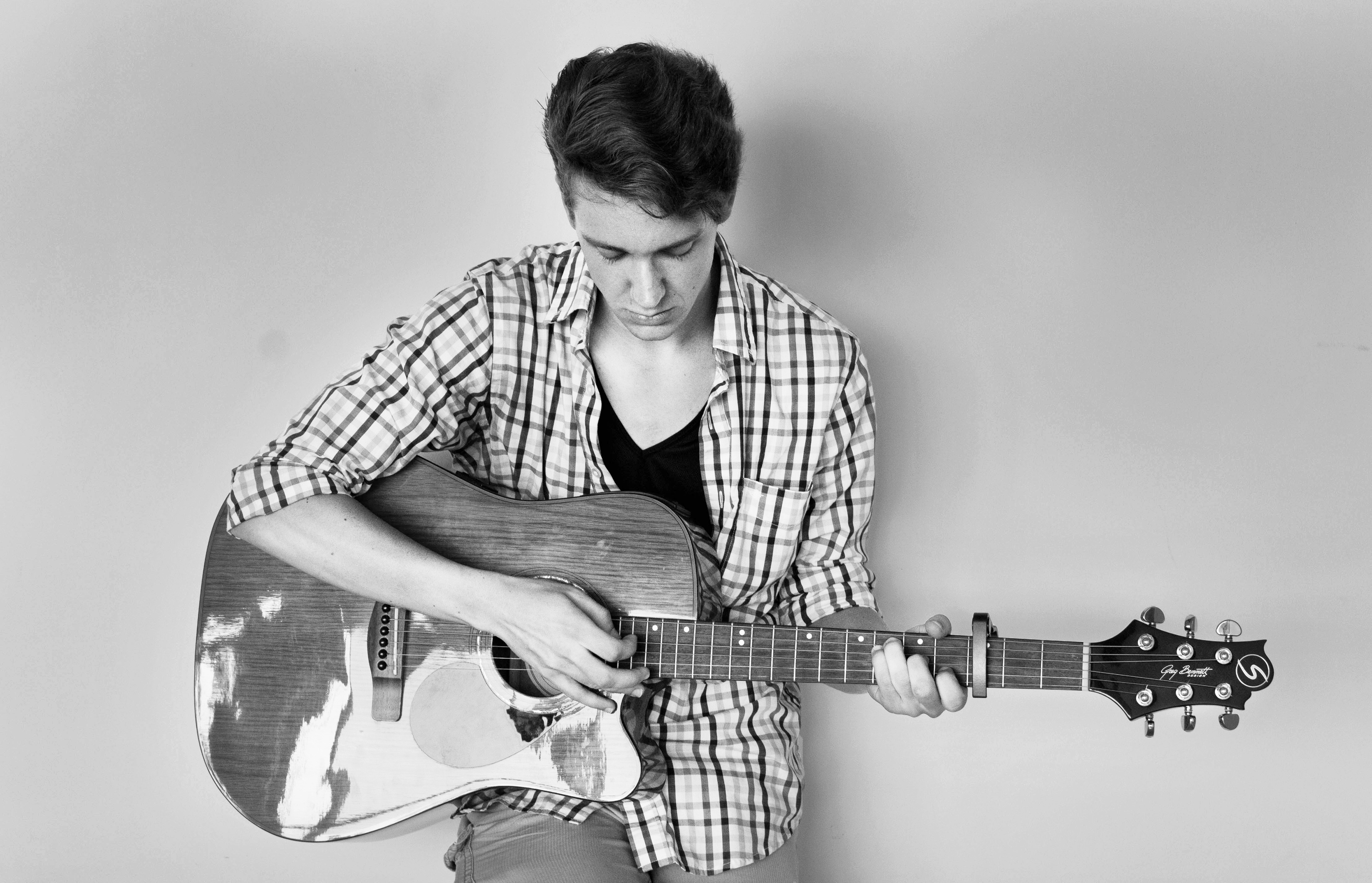 Tanner Abbott, Playing the Guitar , Philadelphia, Summer 2018 (AP Photo/Courtney Mattson)