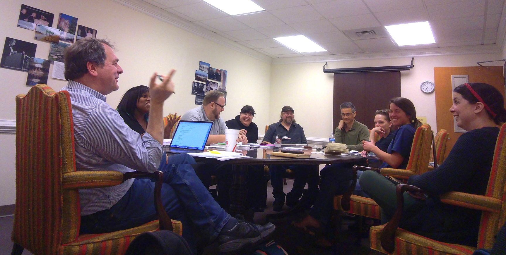 Tim regularly teaches fiction writing classes at Greenville Tech and independently.