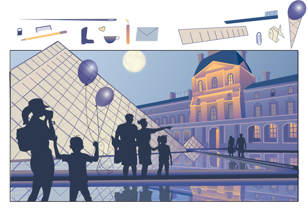 Highlights Hidden Picture : The Louvre