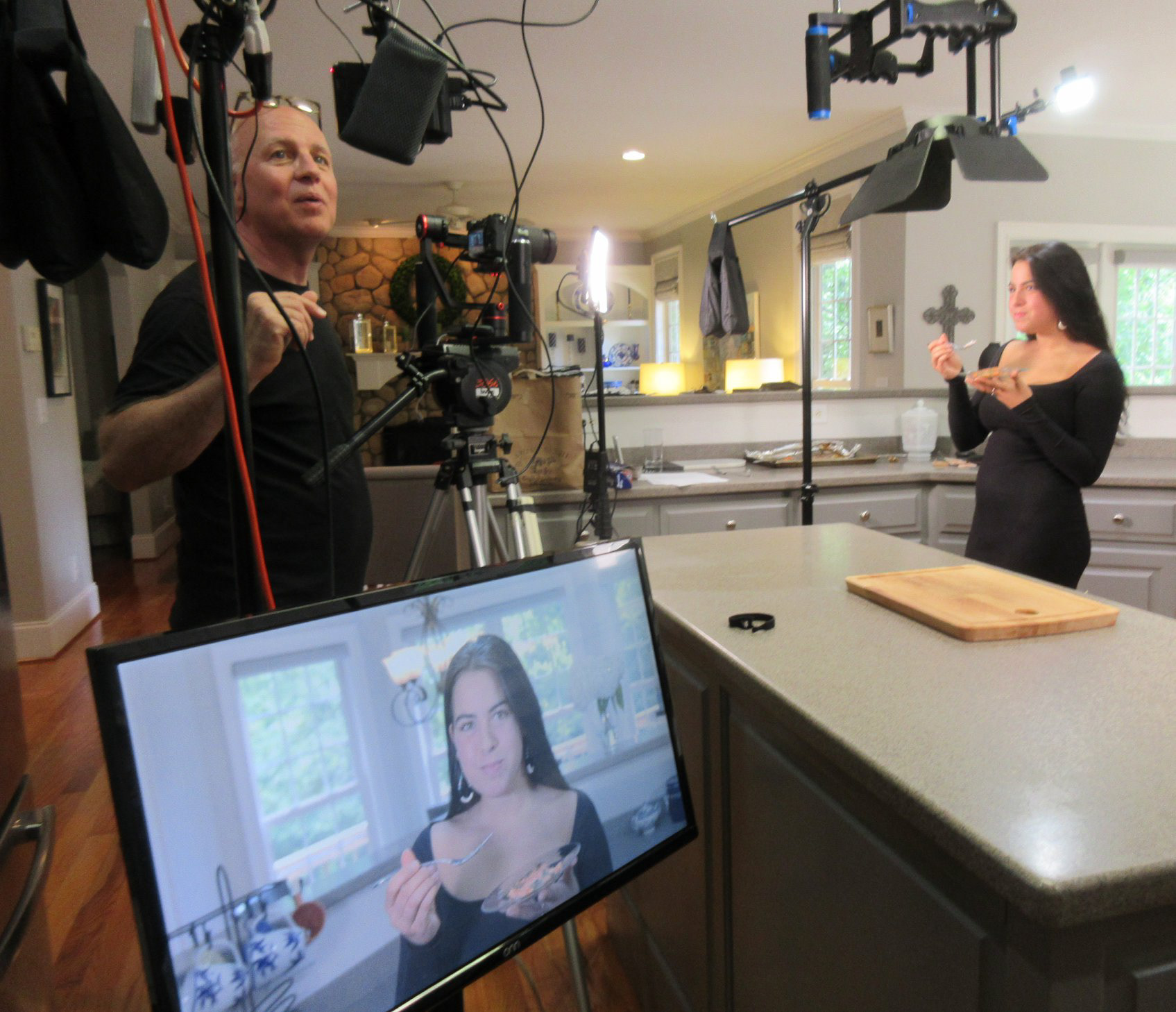 Directing video shoot for NYS Maple