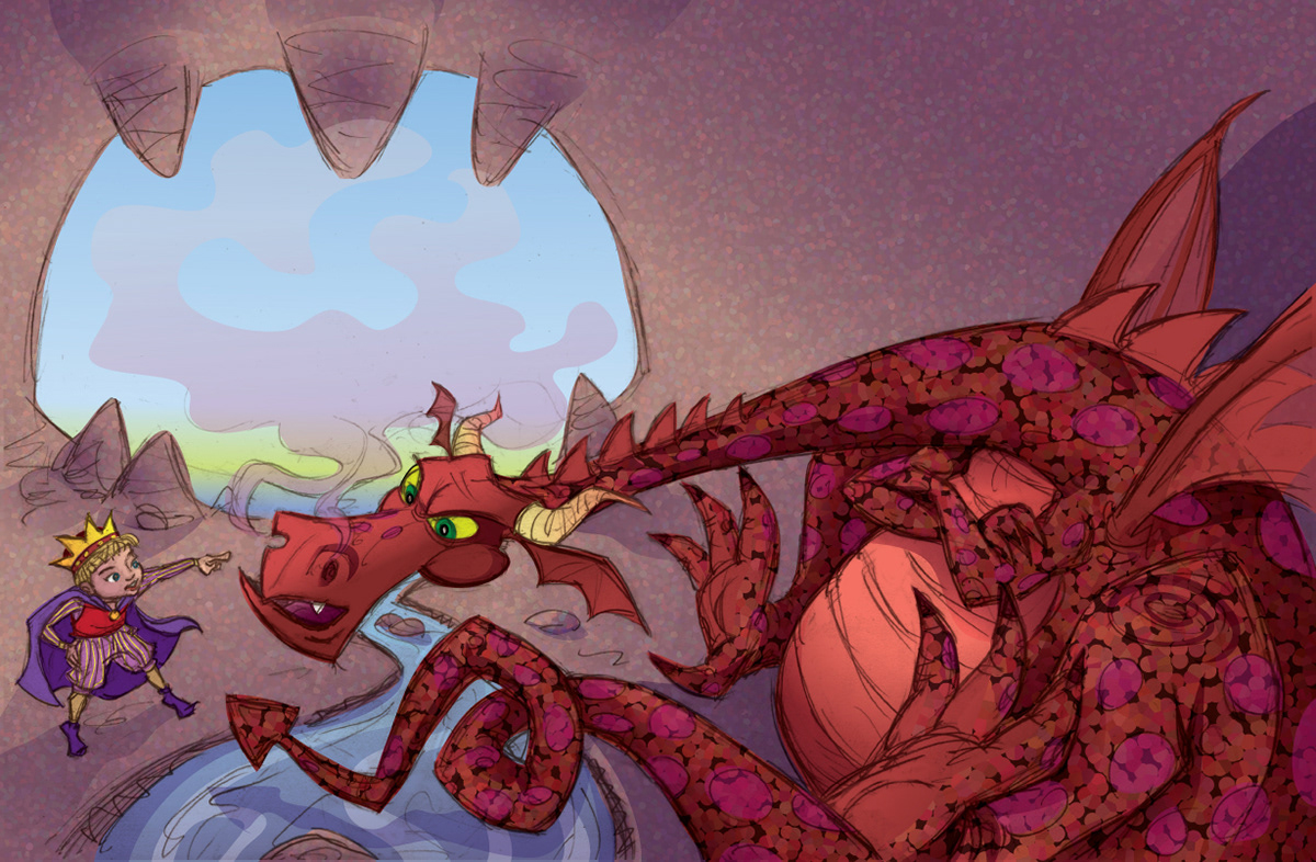 Prince Tyler and the Red Dragon, Confrontation