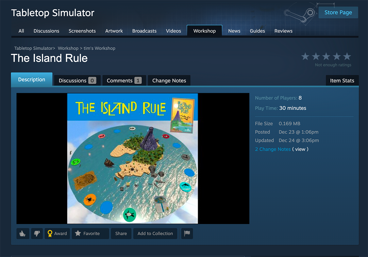 Steam offers Tabletop Simulator, where my games are created and hosted