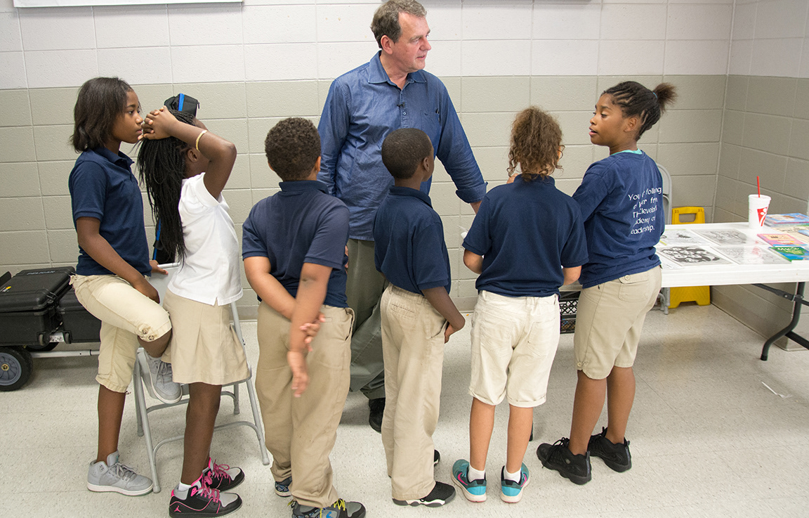 Making personal connections is geared to inspire creativity in students.