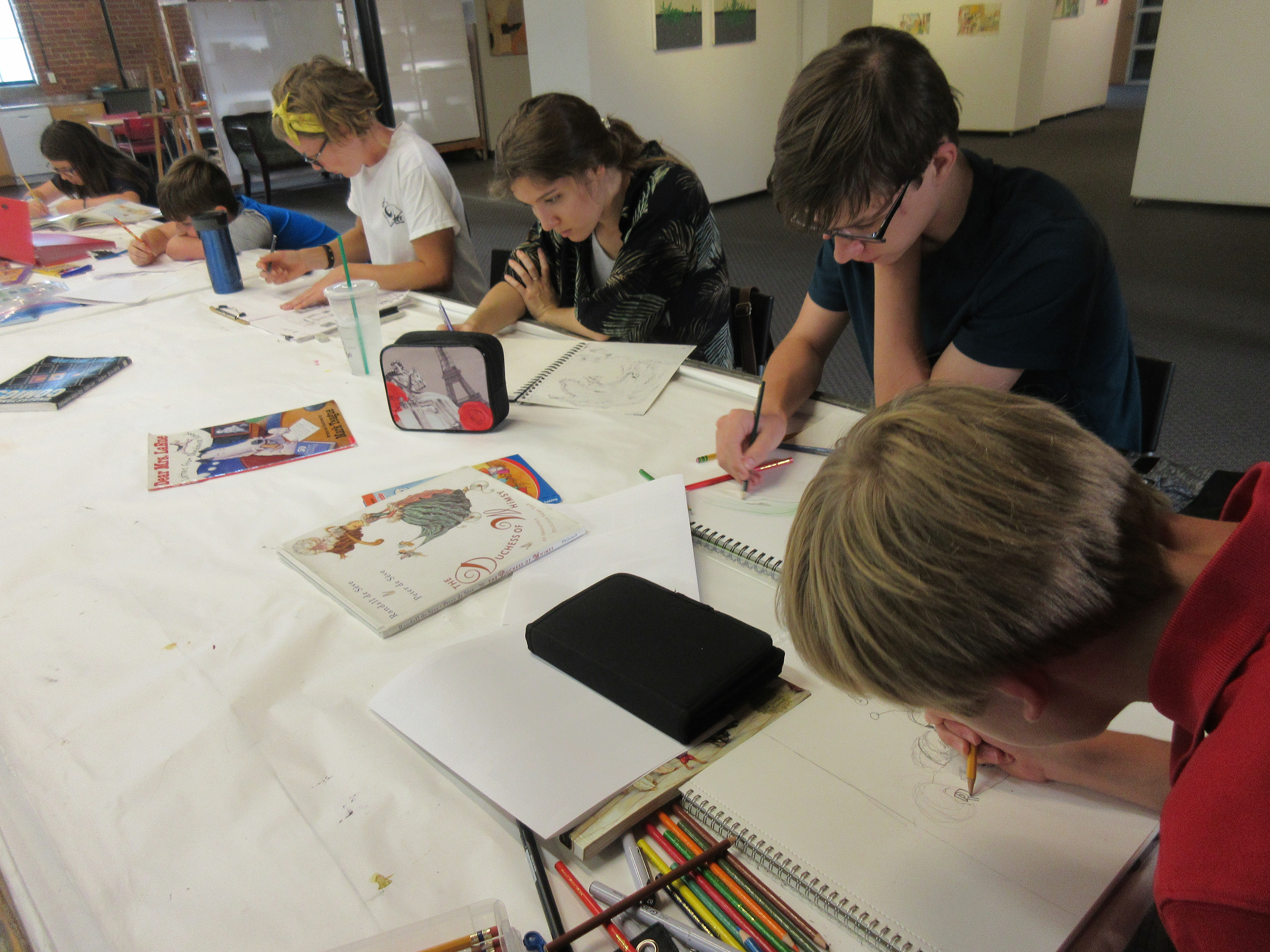 Illustration at Greenville Center for Creative Arts