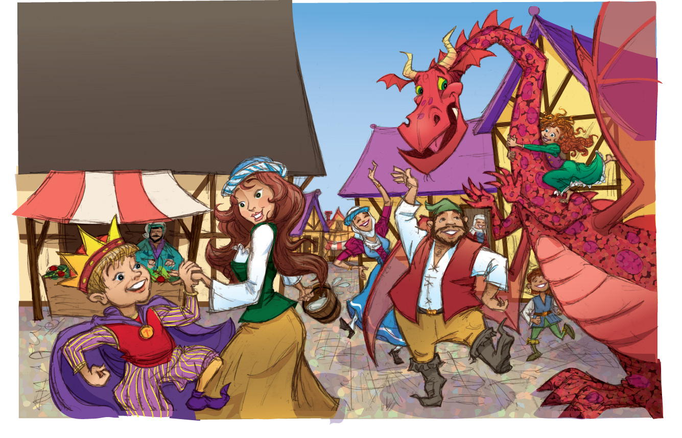Prince Tyler and the Red Dragon, Celebration