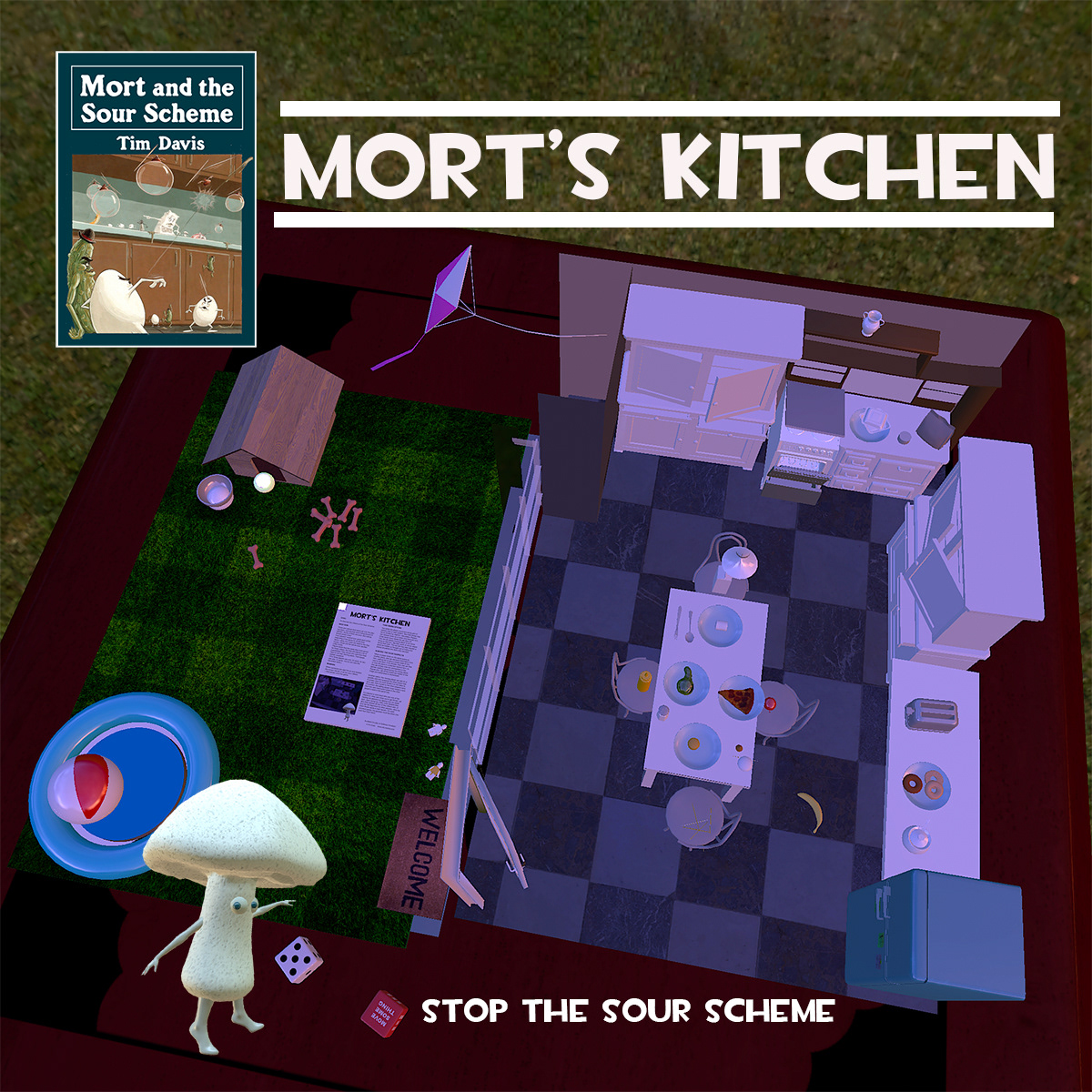 Mort's Kitchen teaches investigative skills in the midst of a food fight
