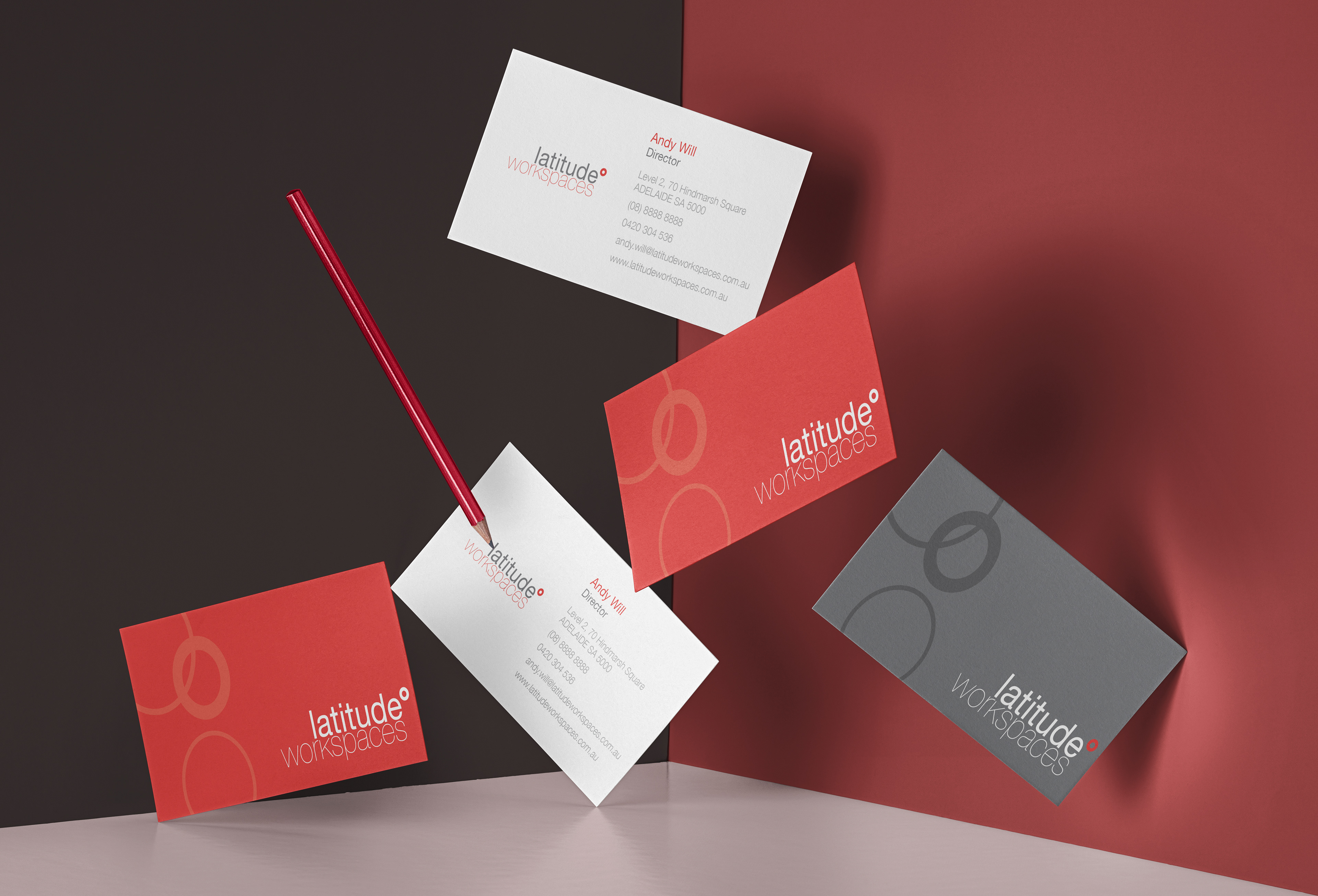 Latitude Workspaces Business Cards
