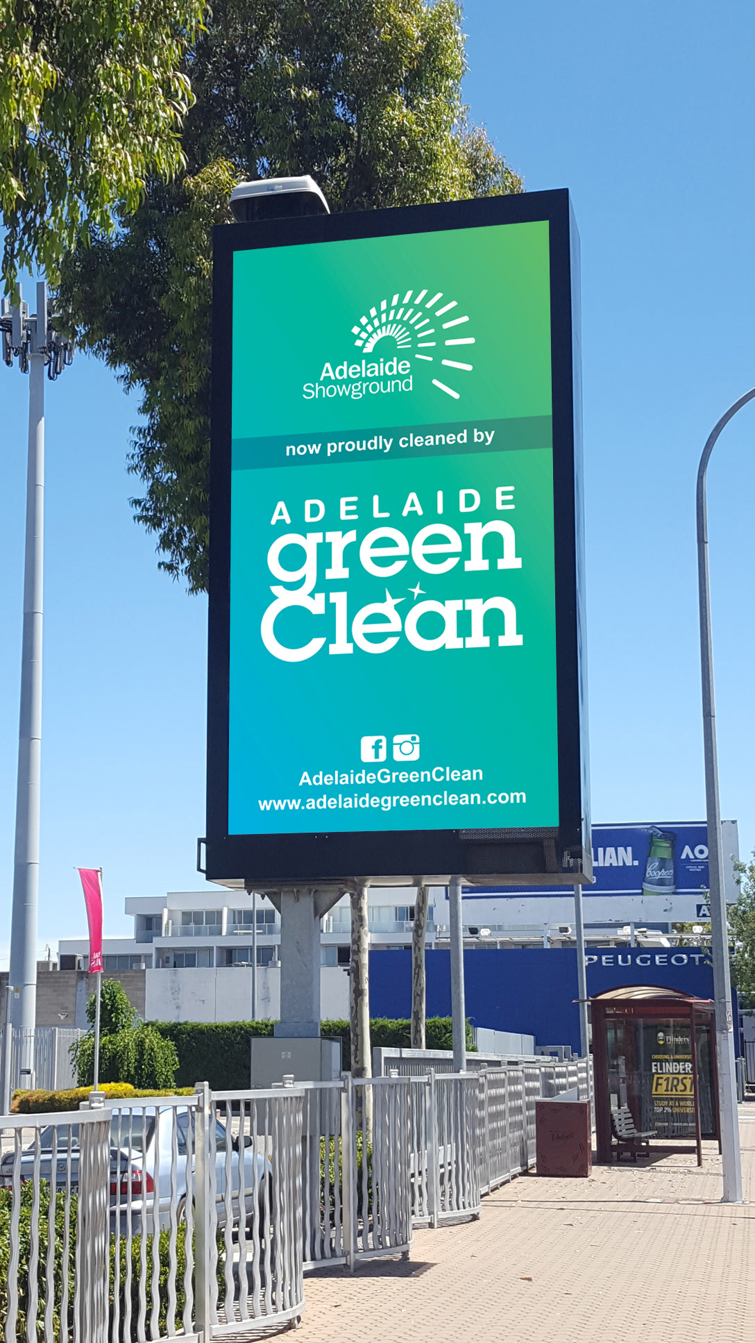 Billboard Layout - Adelaide Green Clean