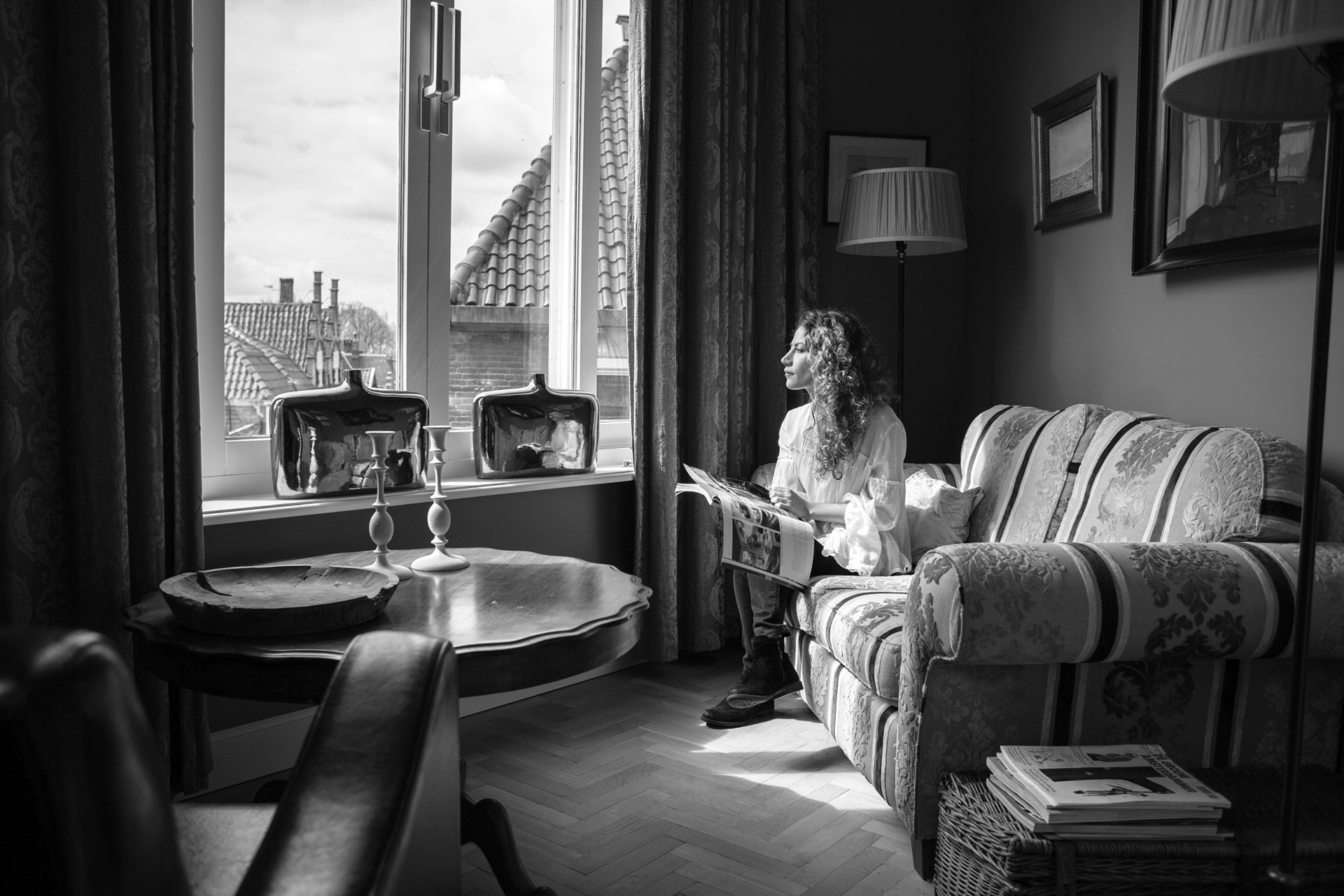 At the window - Artur Krause