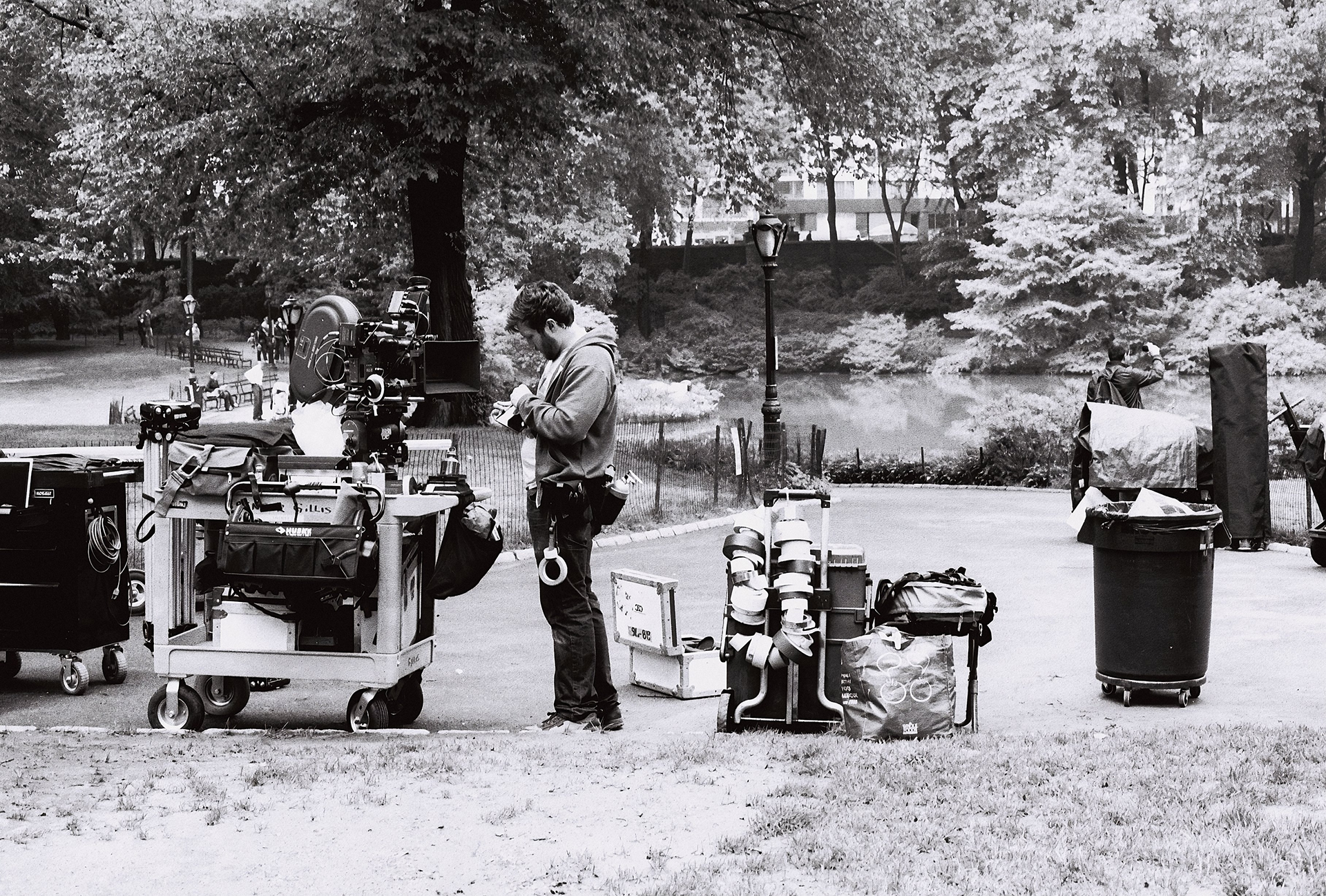 Movie set in the Central Park - Artur Krause