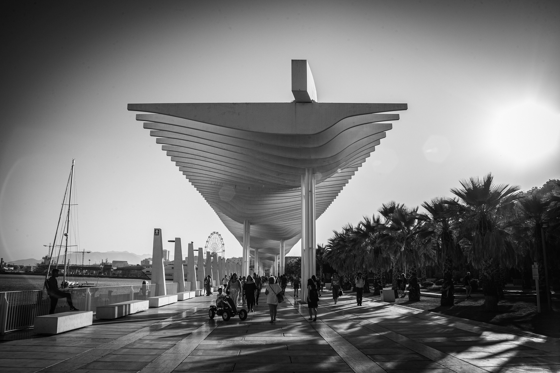 Malaga promenade - Artur Krause