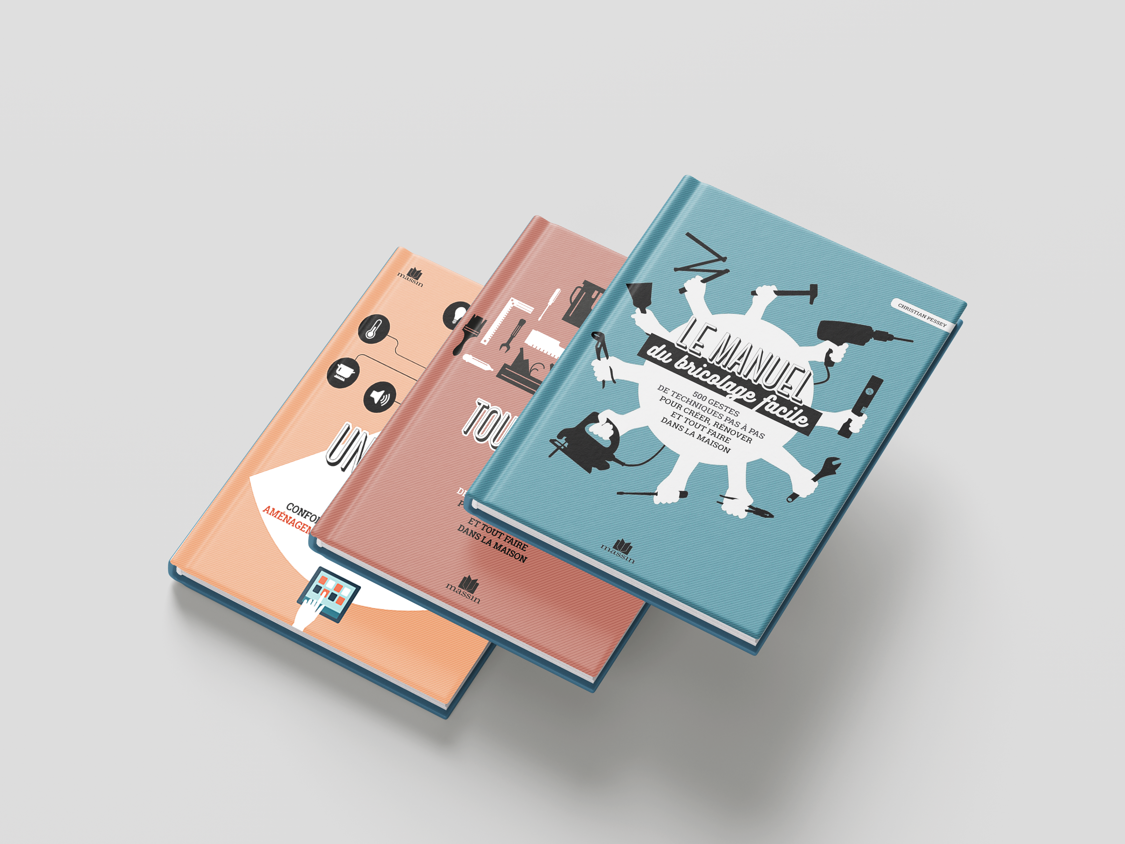 Réalisation des couverture dans le respect du principe graphique - Recherche iconographique. 